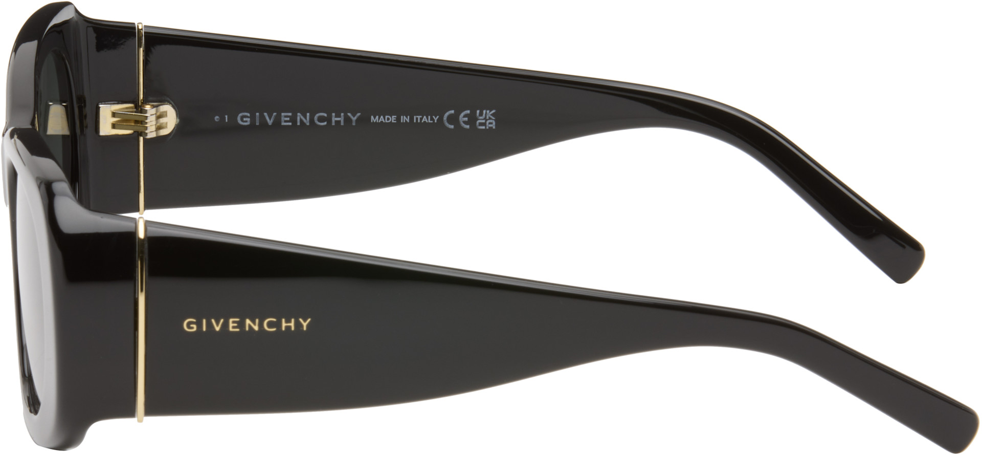 Givenchy - 블랙 지방시 볼드 선글라스