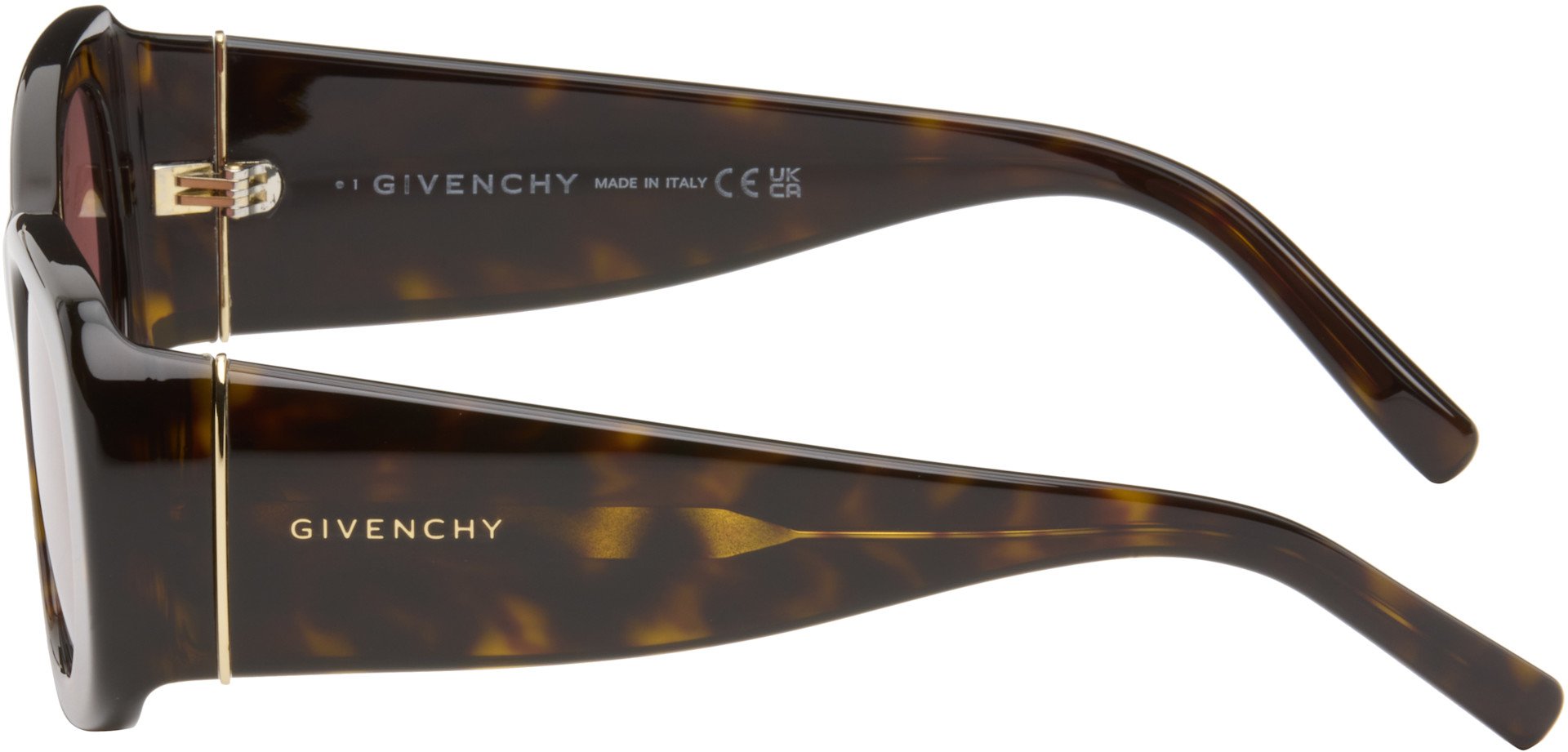 Givenchy - 브라운 지방시 볼드 선글라스