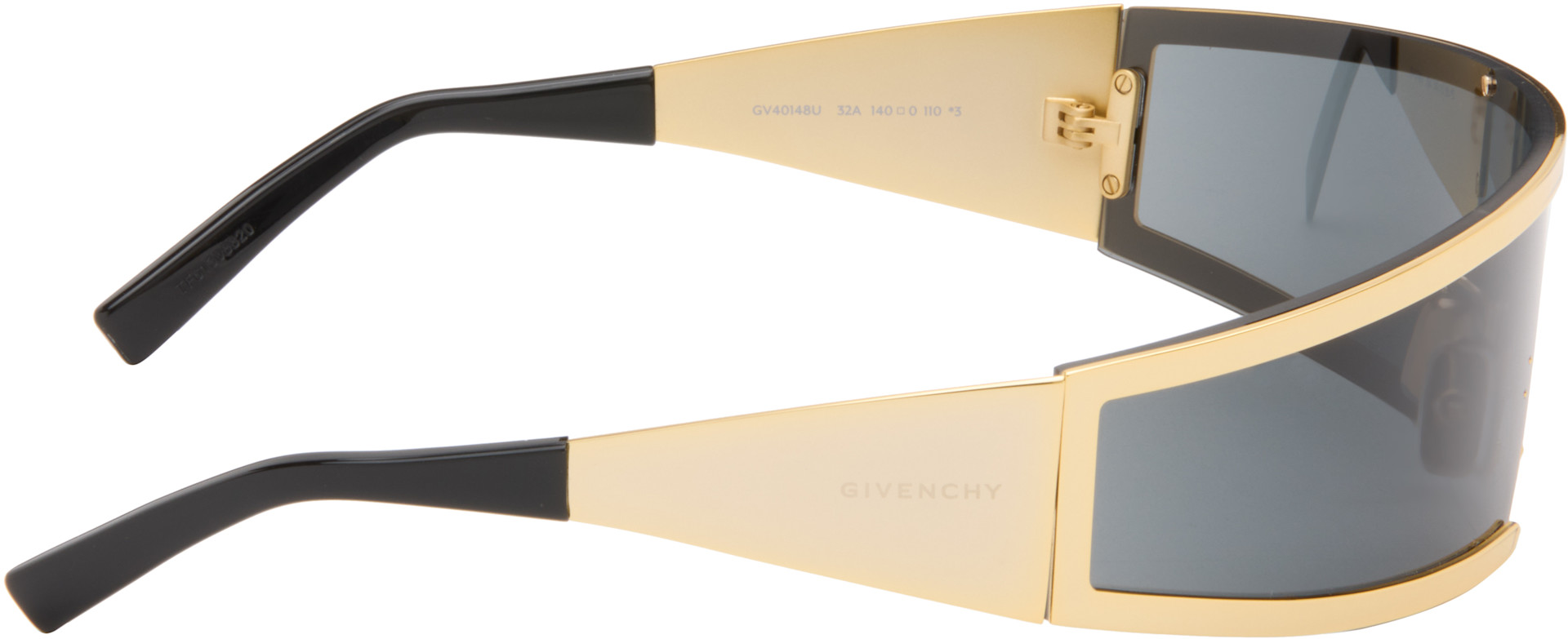 Givenchy - Gold Square Sunglasses