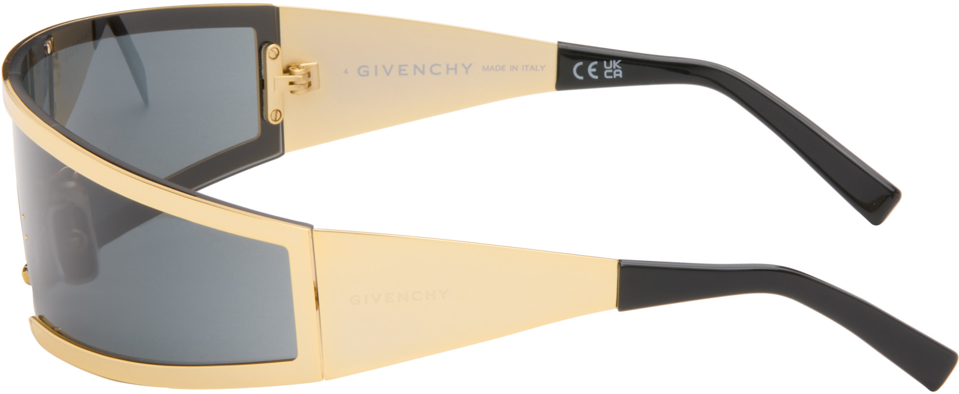 Givenchy - Lunettes de soleil carrées dorées