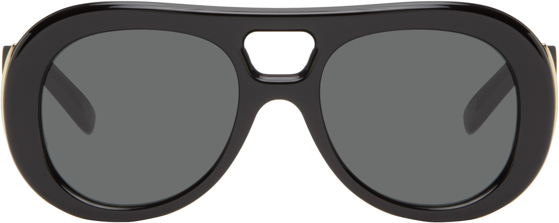 Givenchy - Black Mask Aviator Sunglasses