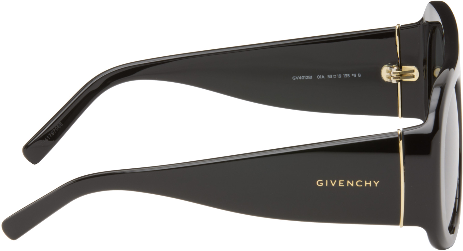 Givenchy - Black Mask Aviator Sunglasses