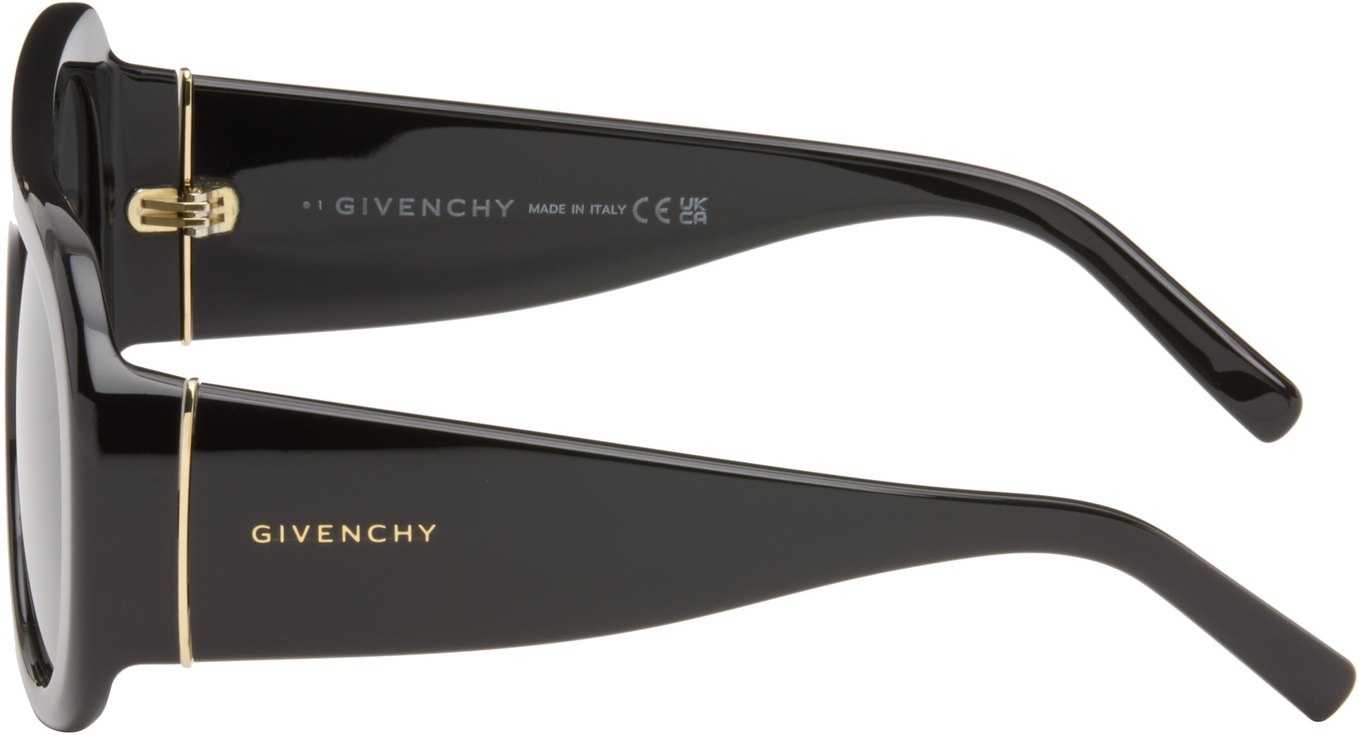 Givenchy - Black Mask Aviator Sunglasses
