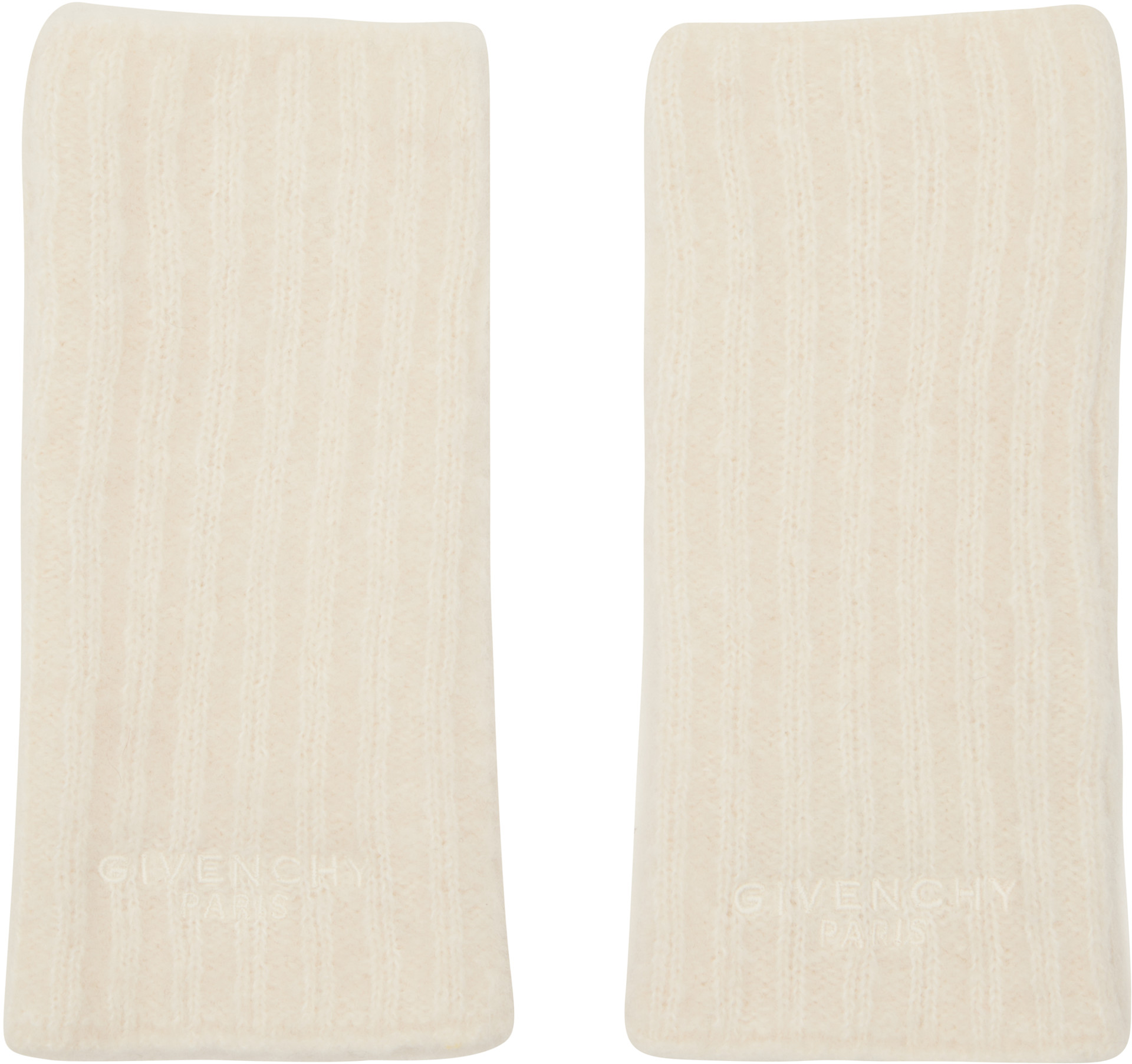 Givenchy - Off-White Alpaca Mittens