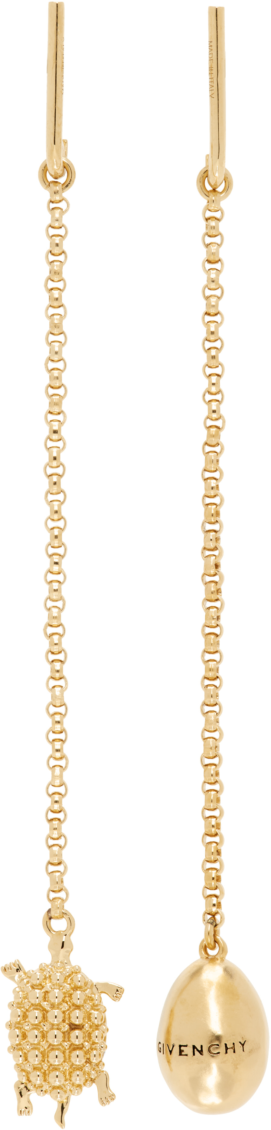 Givenchy - Boucles d'oreilles asymétriques à pendentifs