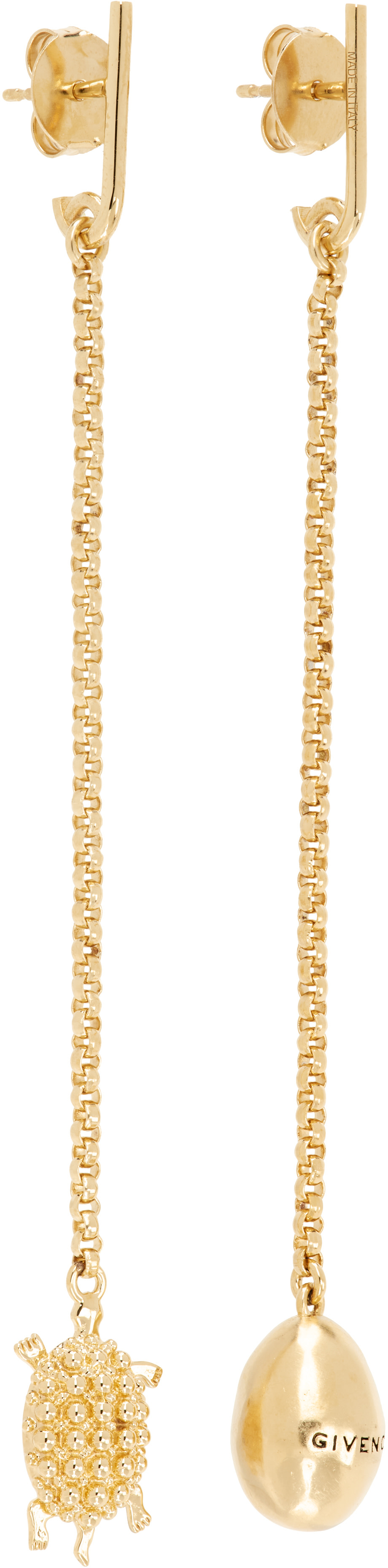 Givenchy - Boucles d'oreilles asymétriques à pendentifs