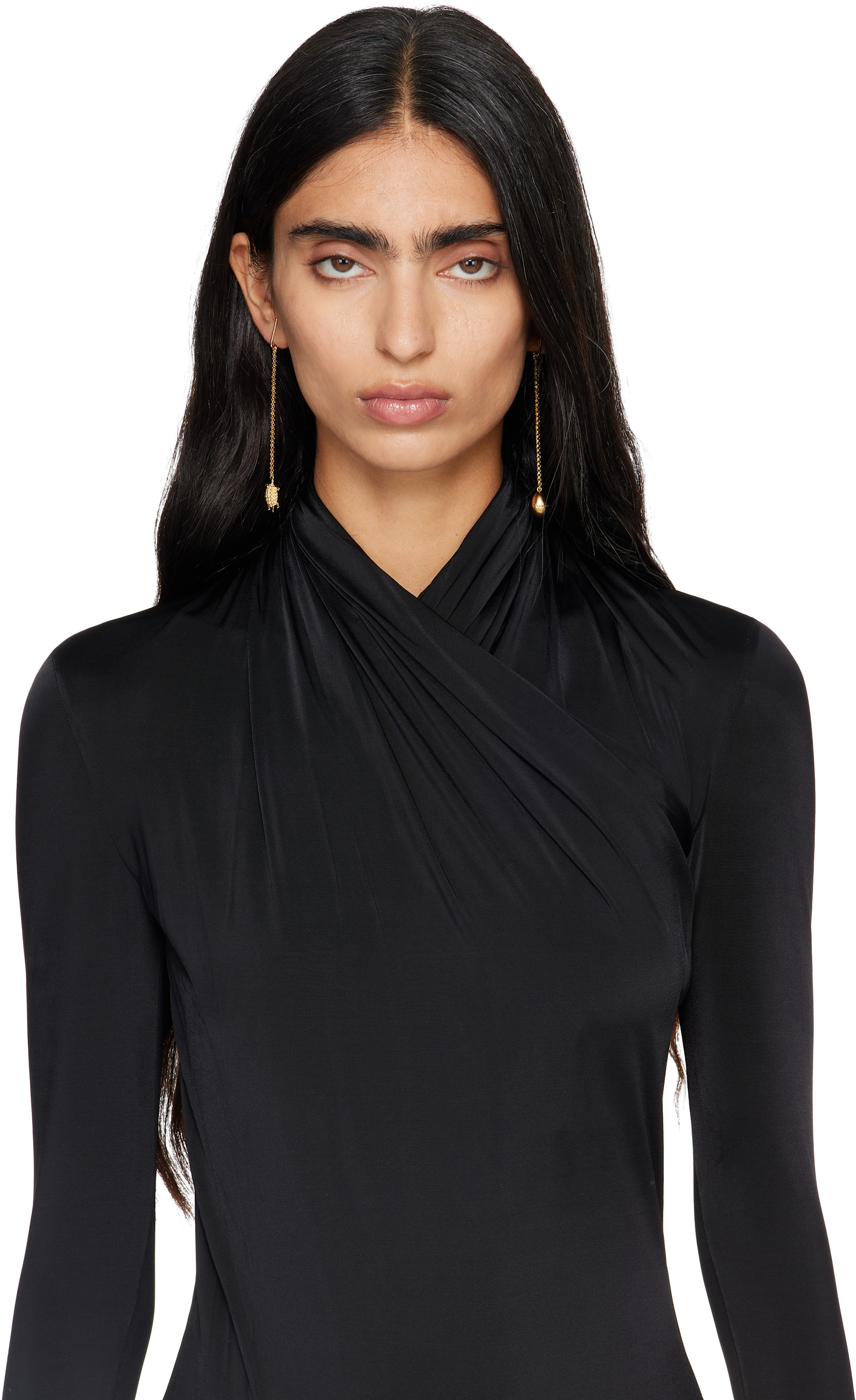 Givenchy - Boucles d'oreilles asymétriques à pendentifs