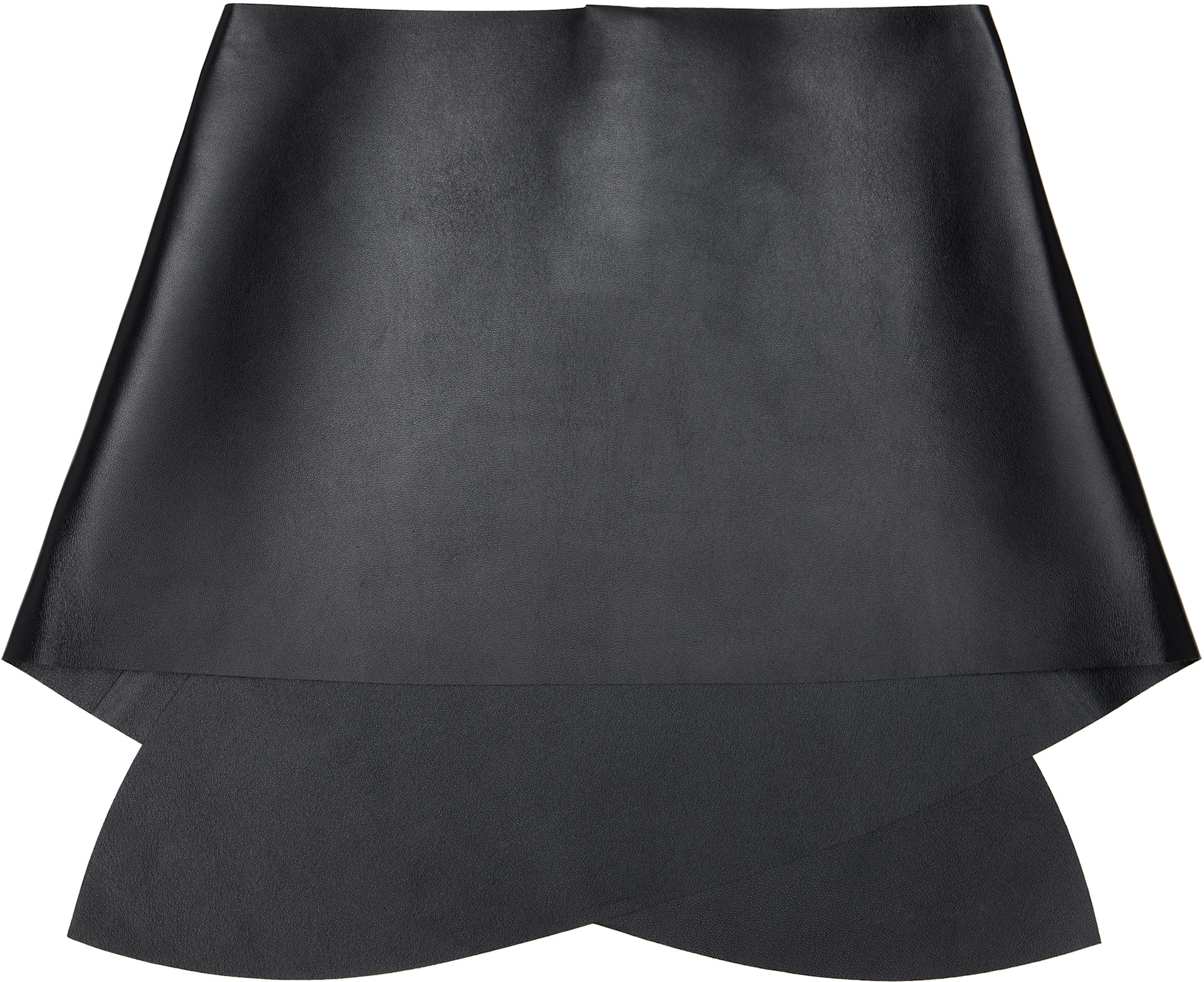 Givenchy: Black Lamb Leather Scarf | SSENSE