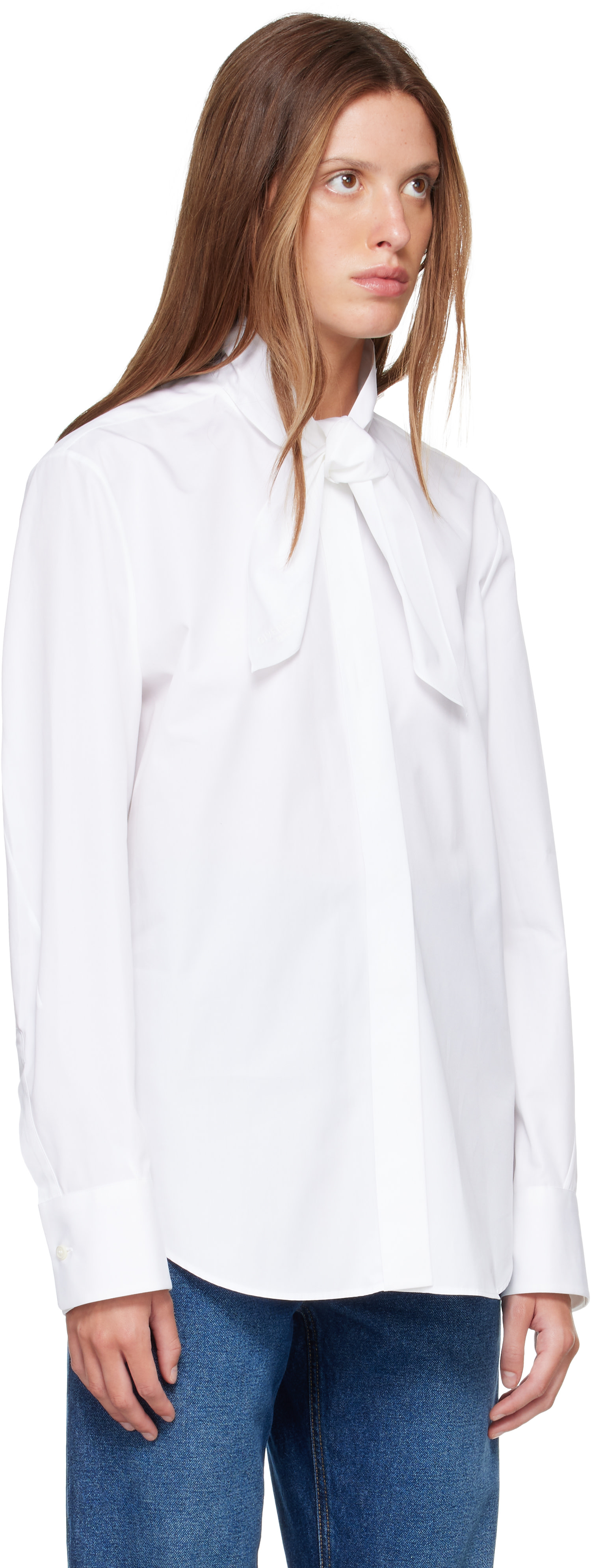 Givenchy - White Cocoon Shirt