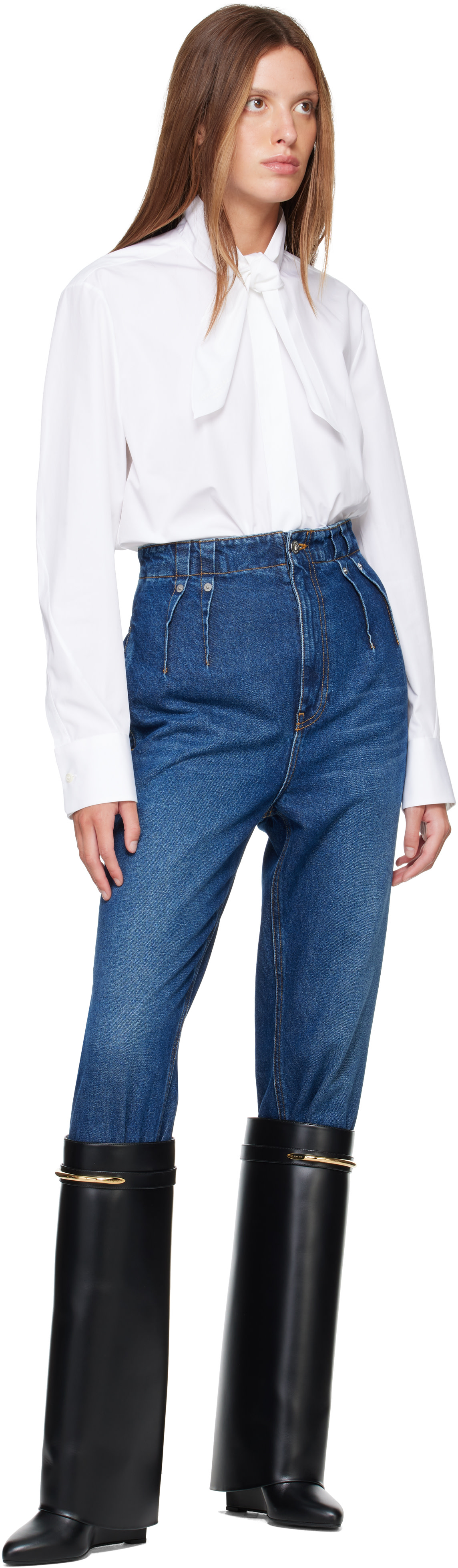 Givenchy - White Cocoon Shirt