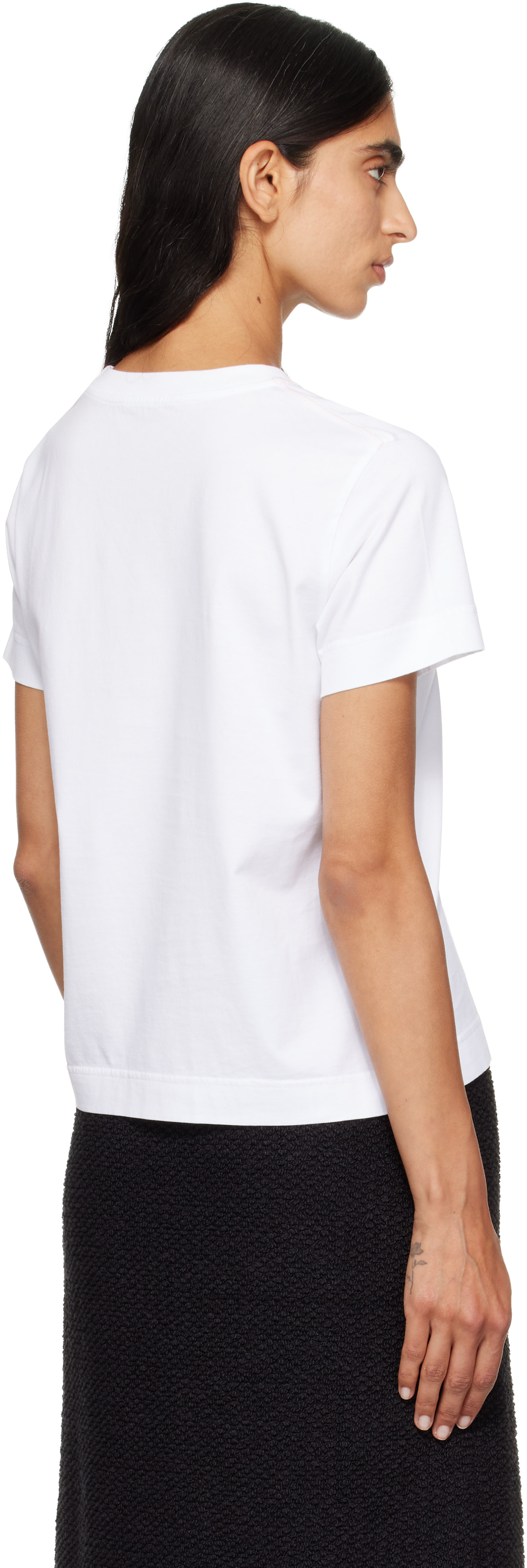 Givenchy - White Logo Crewneck T-shirt