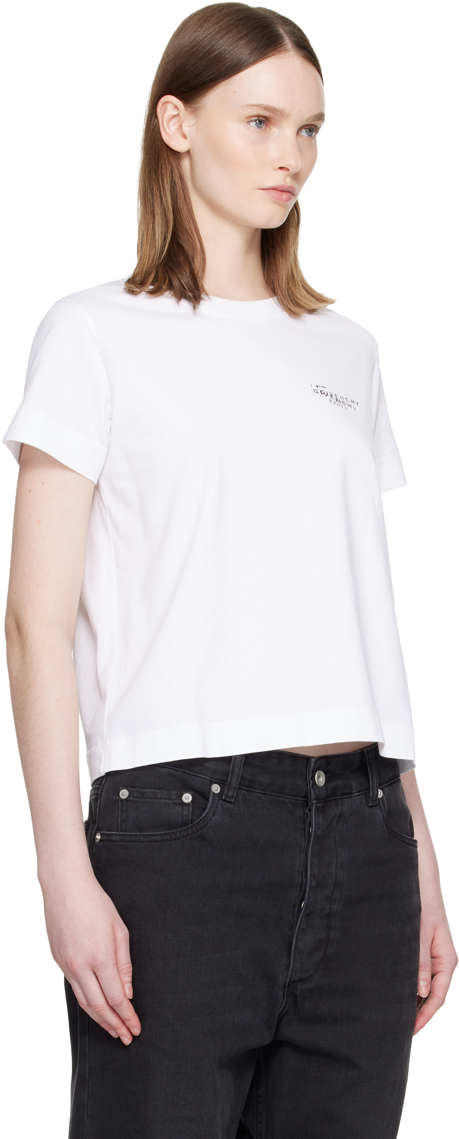 Givenchy - T-shirt ajusté blanc