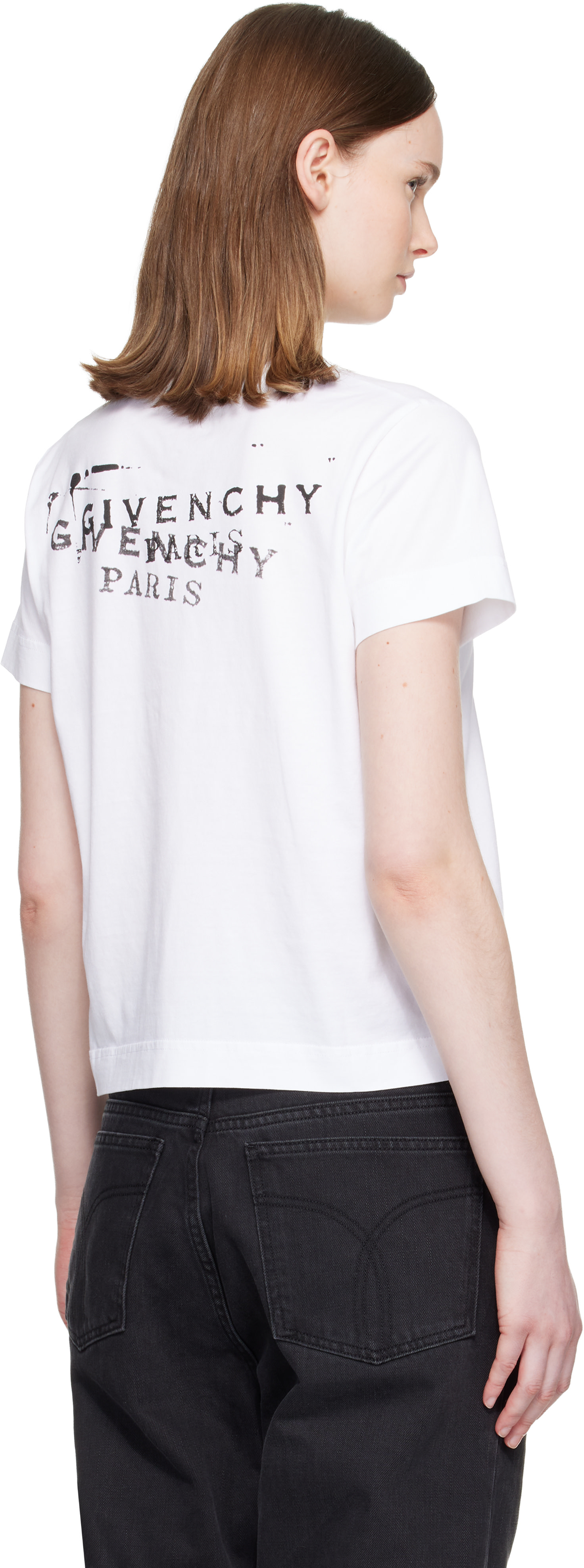 Givenchy - T-shirt ajusté blanc