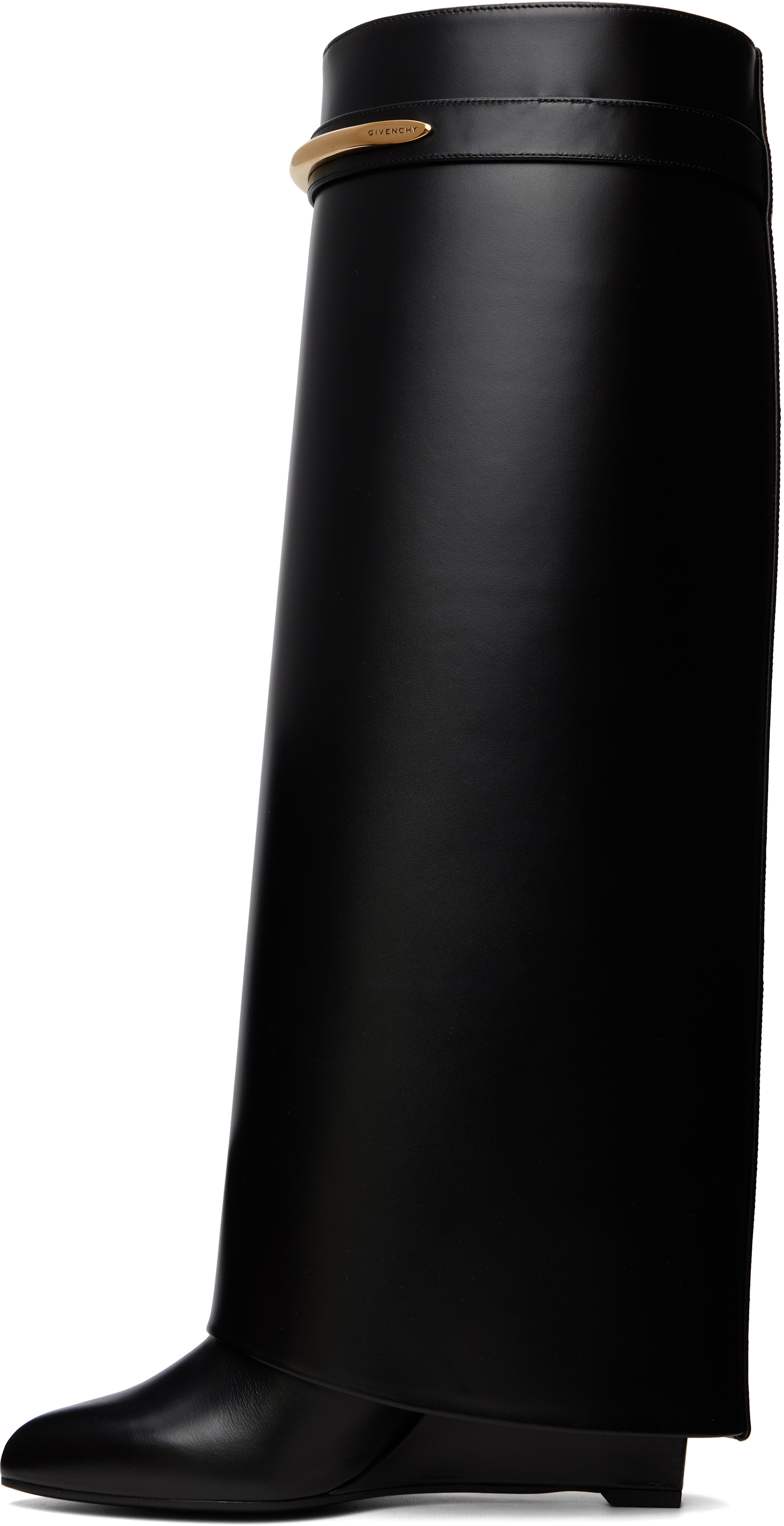 Givenchy - Bottes hautes Shark Pinch noires