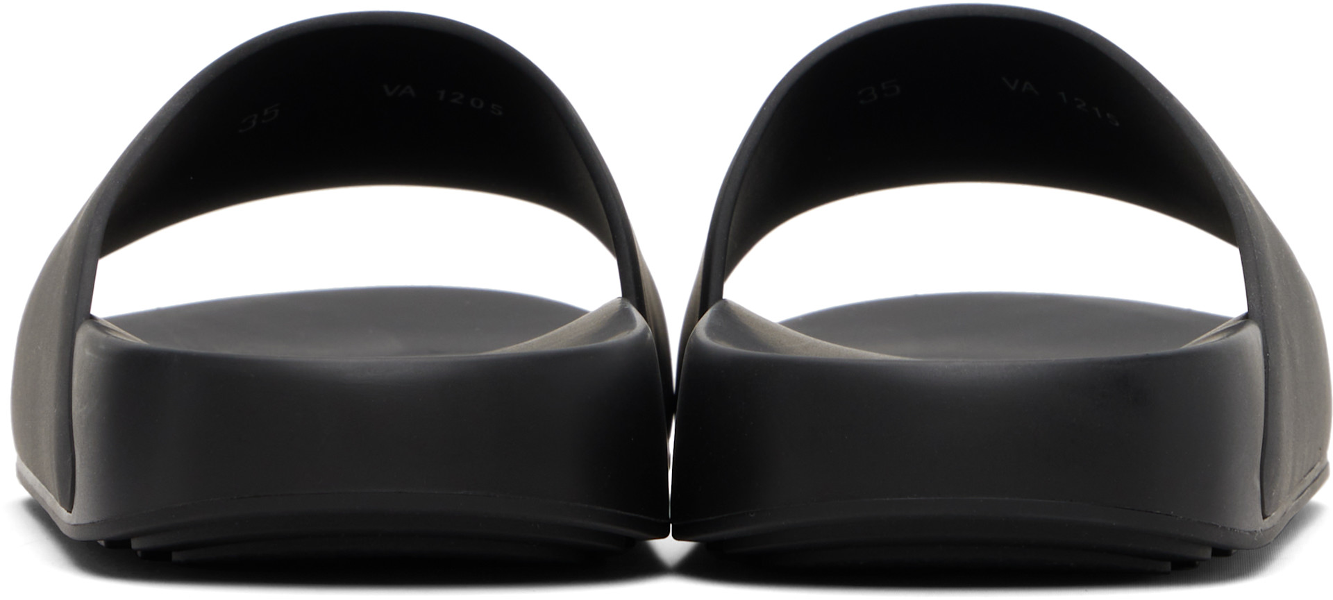 Givenchy: Black Label Slide Sandals | SSENSE