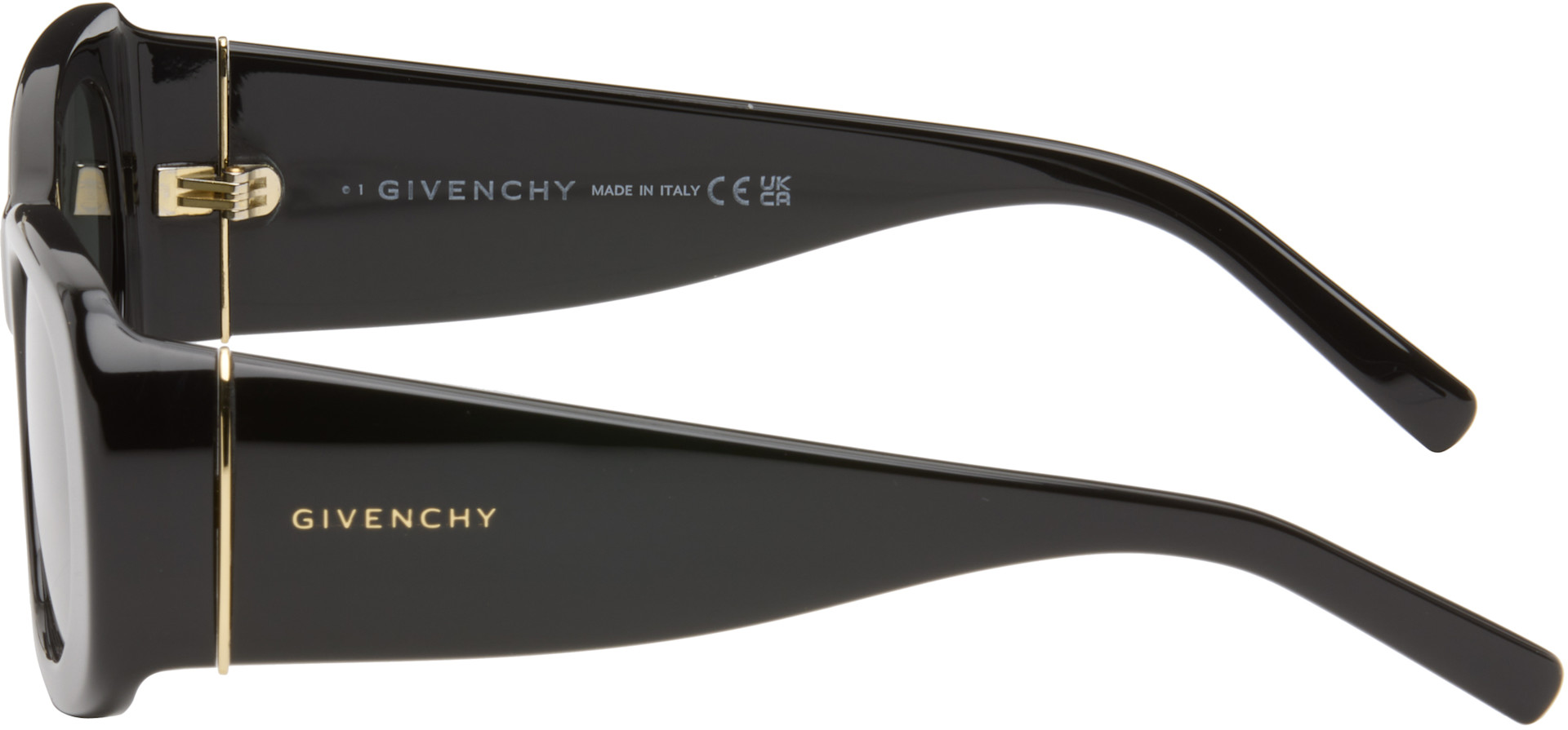 Givenchy - 블랙 지방시 볼드 선글라스