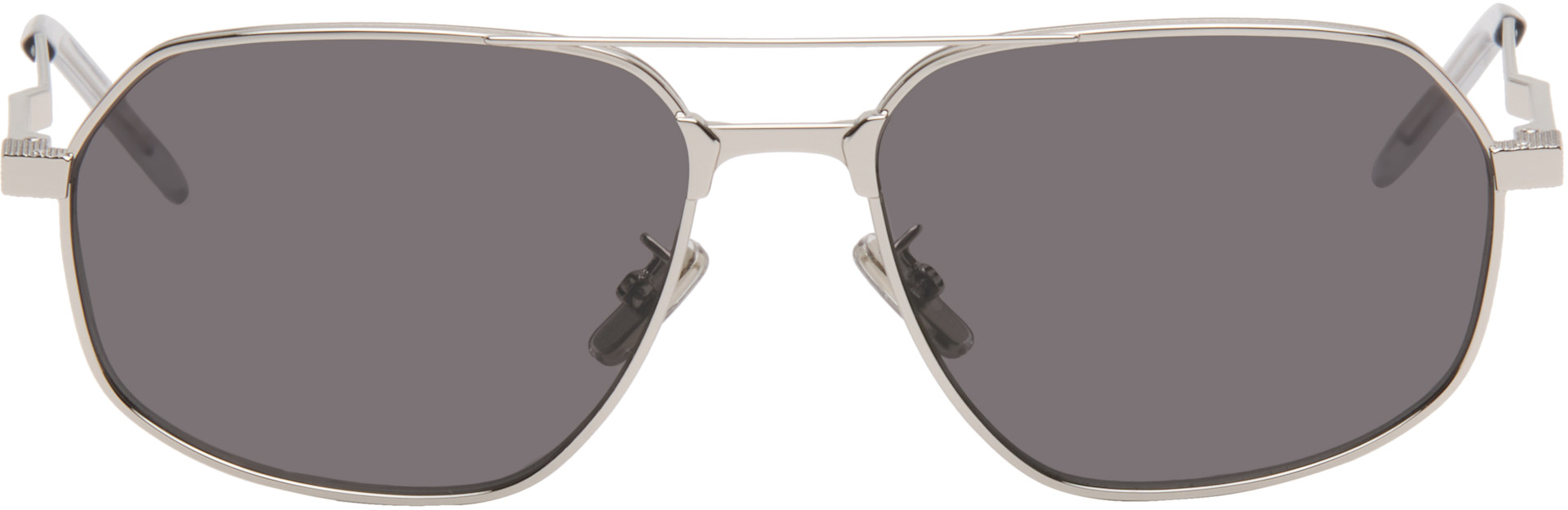 Givenchy - Lunettes de soleil GV One argentées