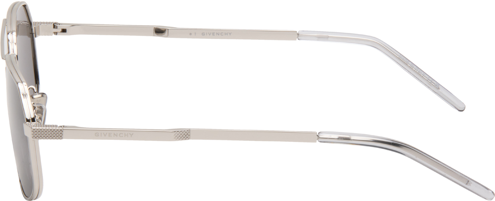 Givenchy - Lunettes de soleil GV One argentées