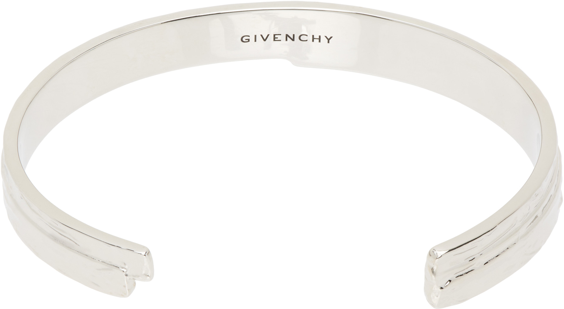 Givenchy - Bracelet manchette en forme de ruban à logo