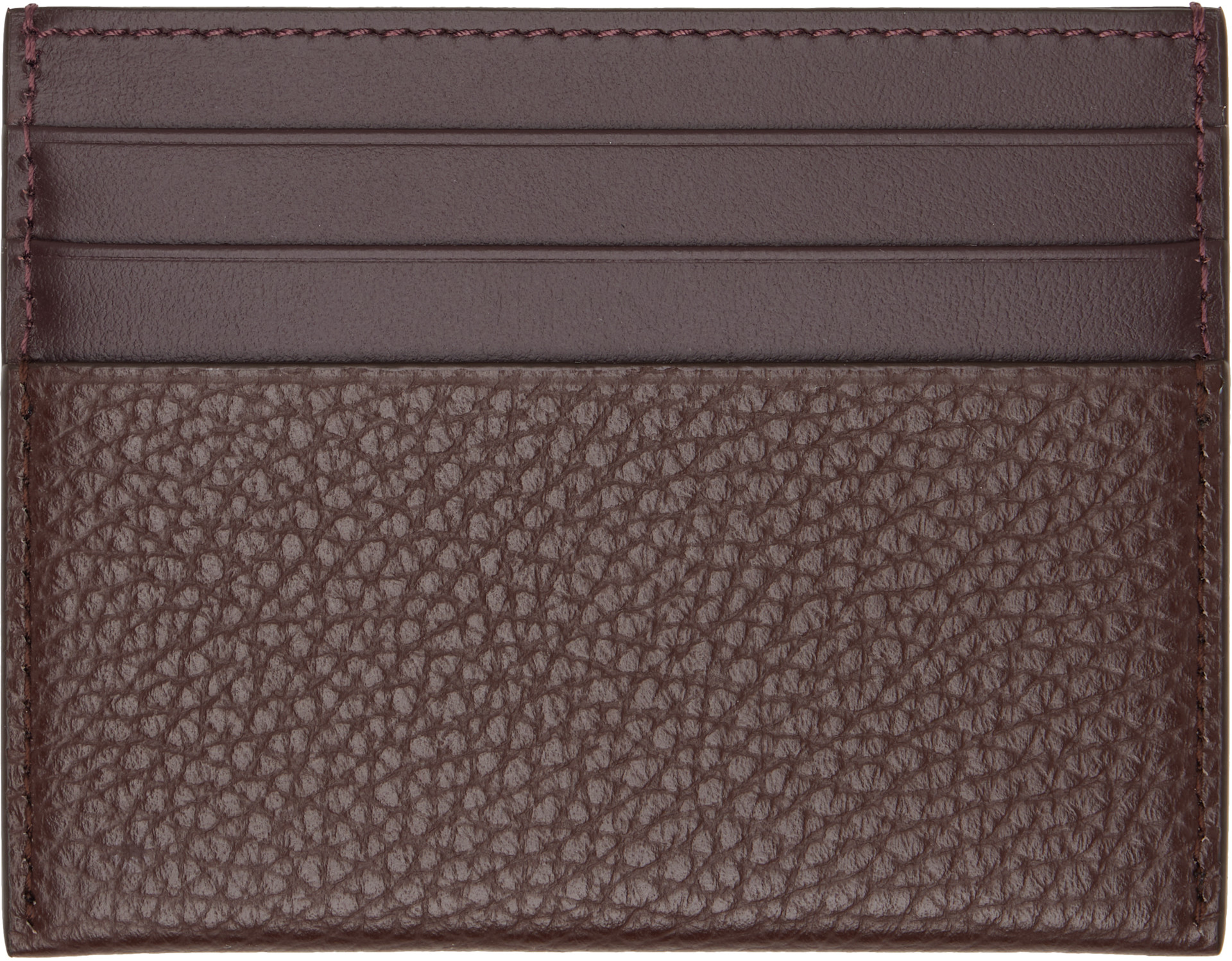 Givenchy - Porte-carte brun à logo
