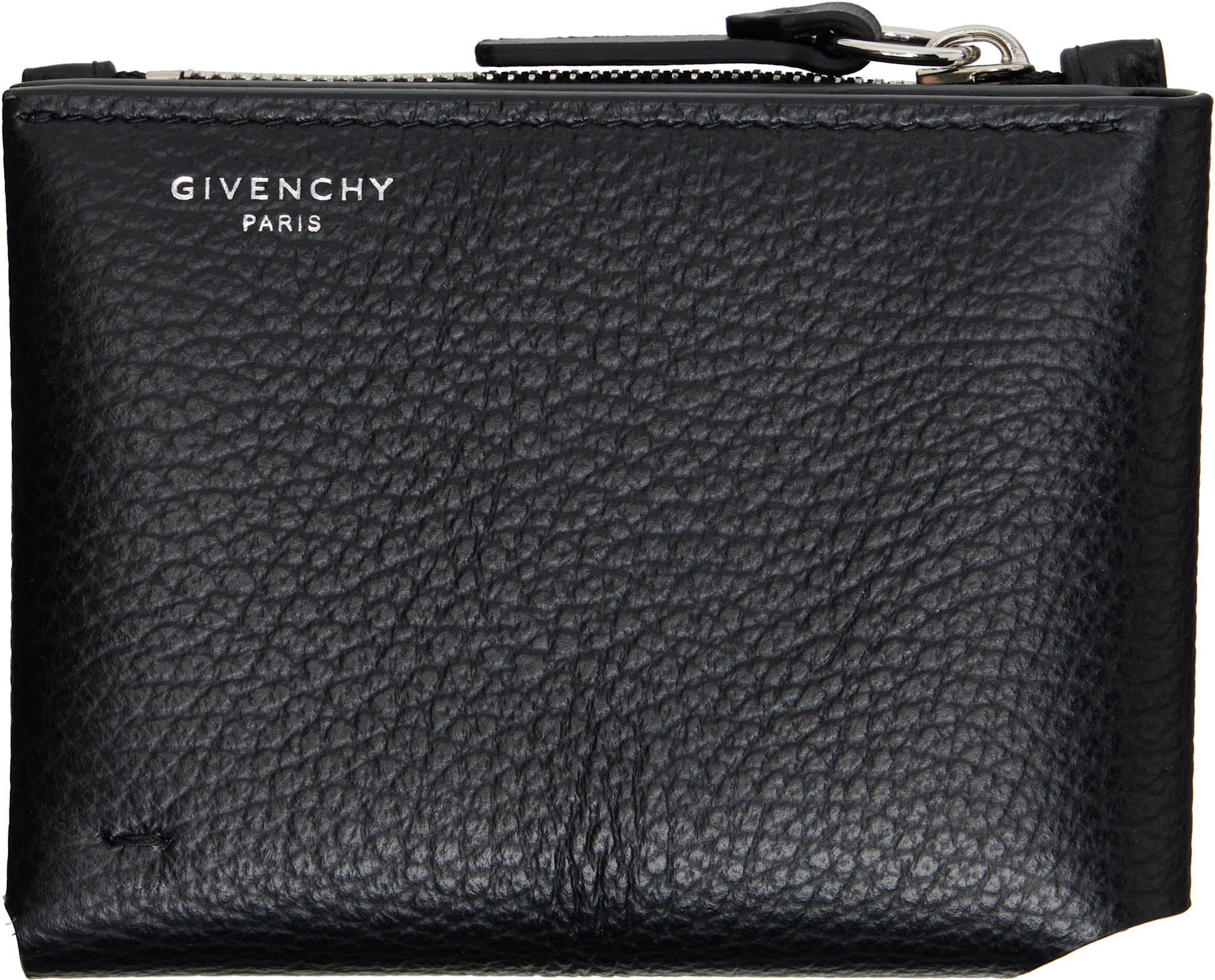 Givenchy - Portefeuille à trois volets noir