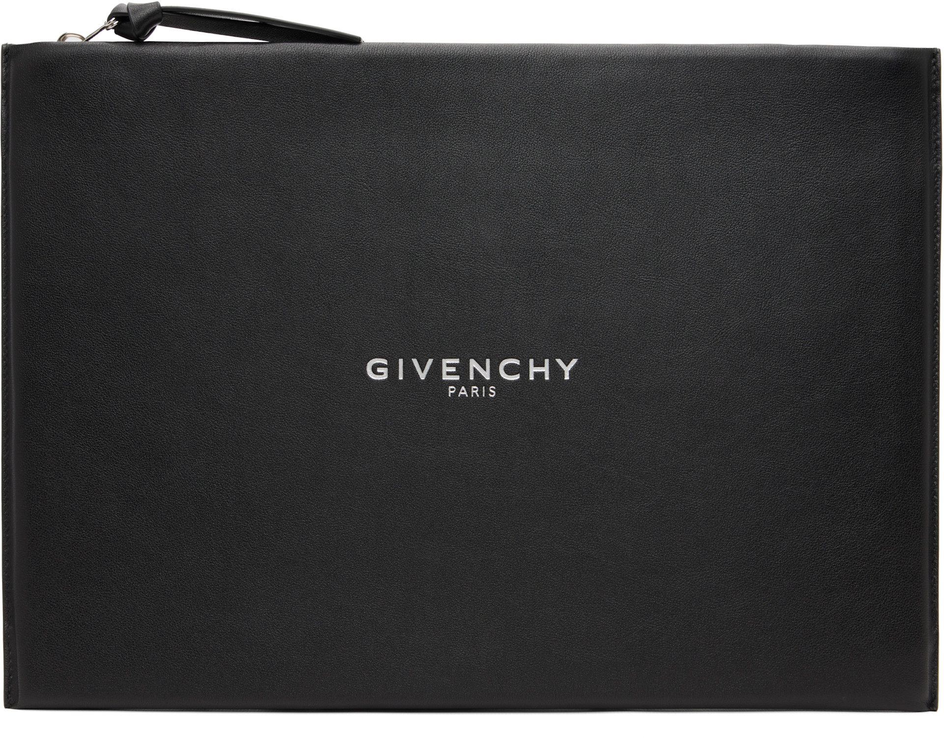 Givenchy - Black Antigona Stamped Large Pouch