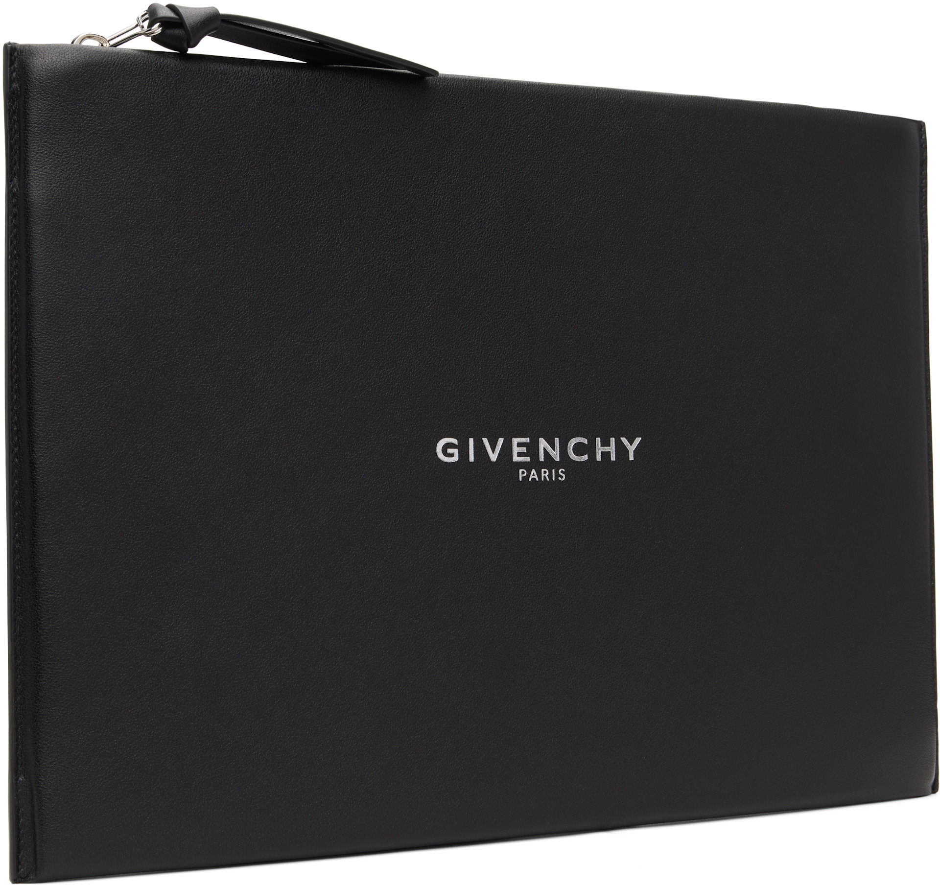 Givenchy - Black Antigona Stamped Large Pouch