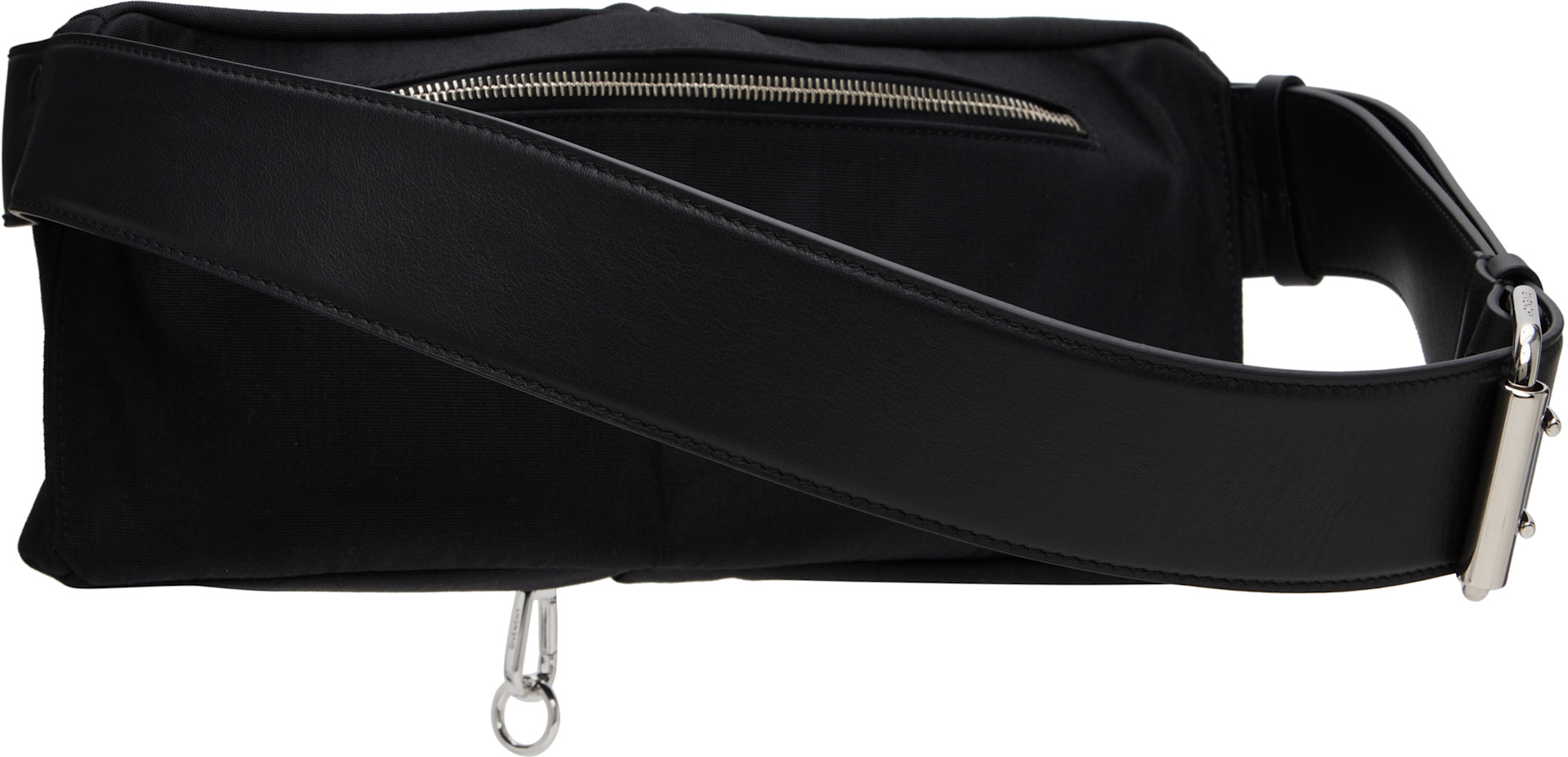 Givenchy - Black Cargo Canvas Belt Bag