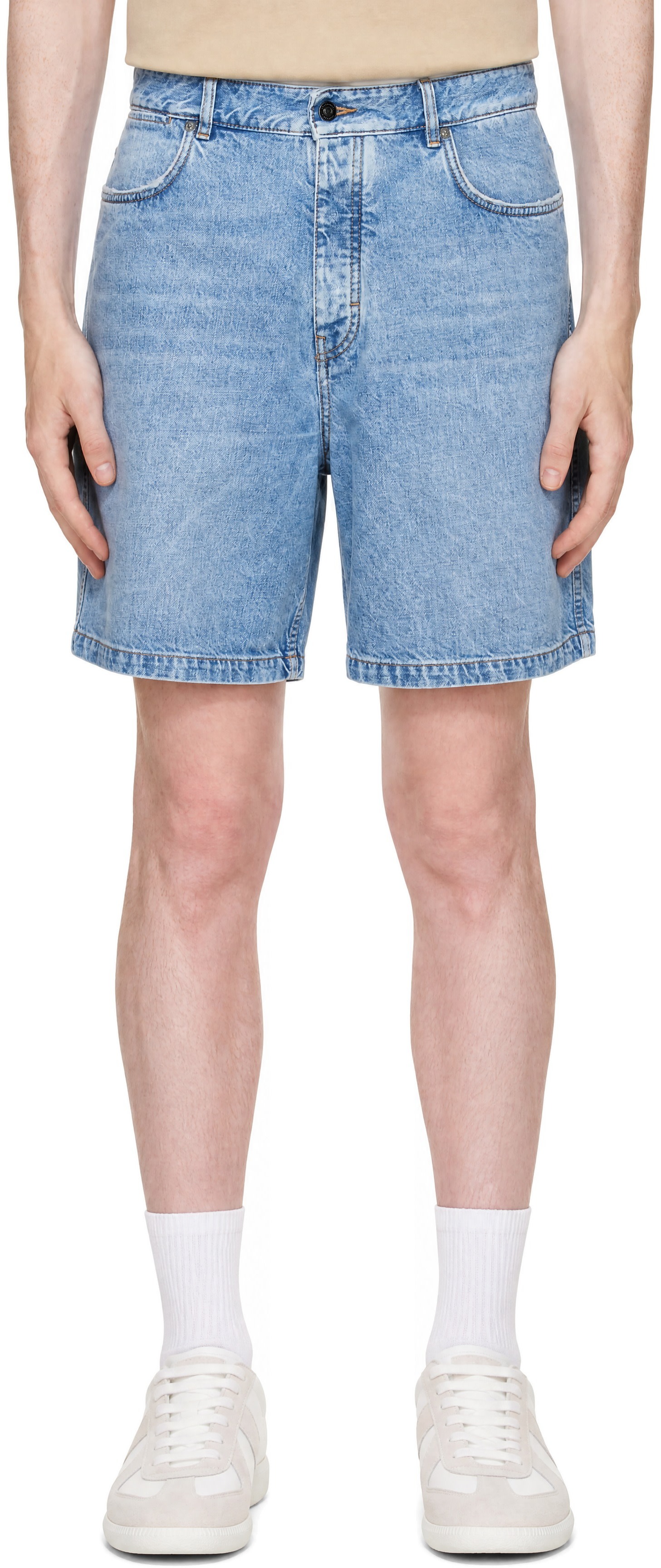 Givenchy - Bermuda bleu en denim