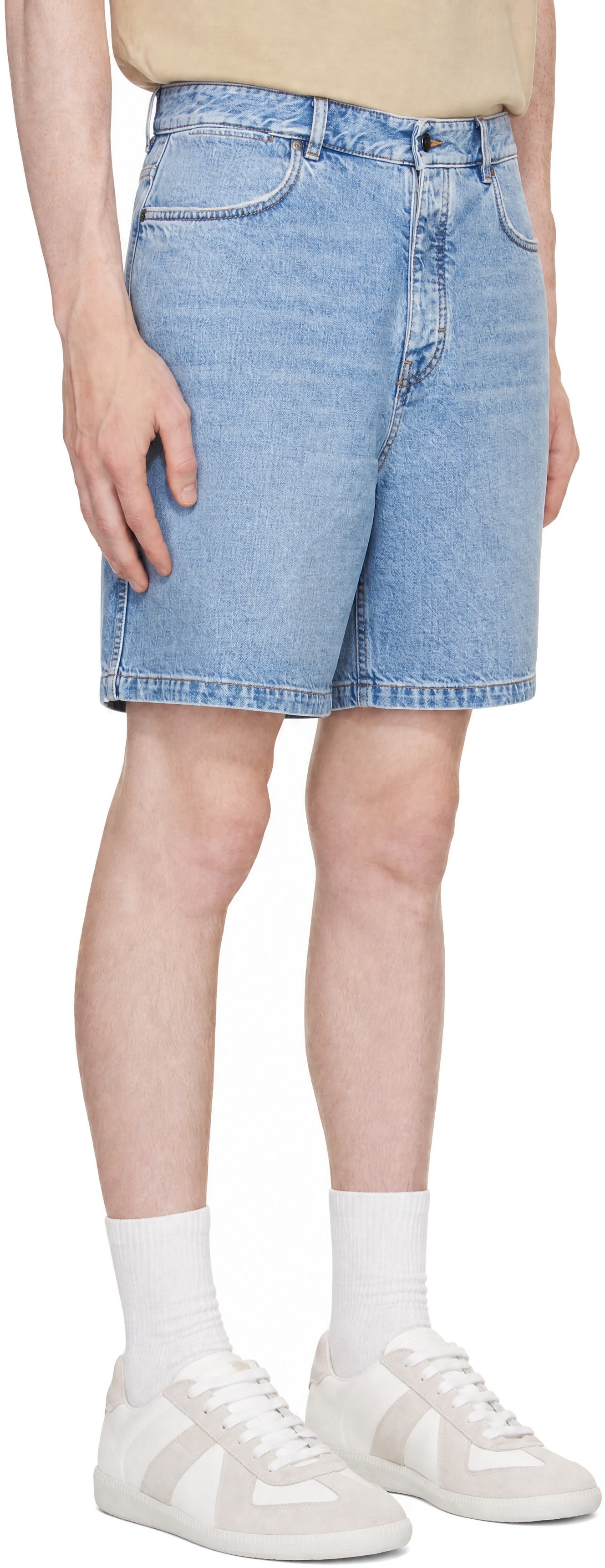 Givenchy - Bermuda bleu en denim