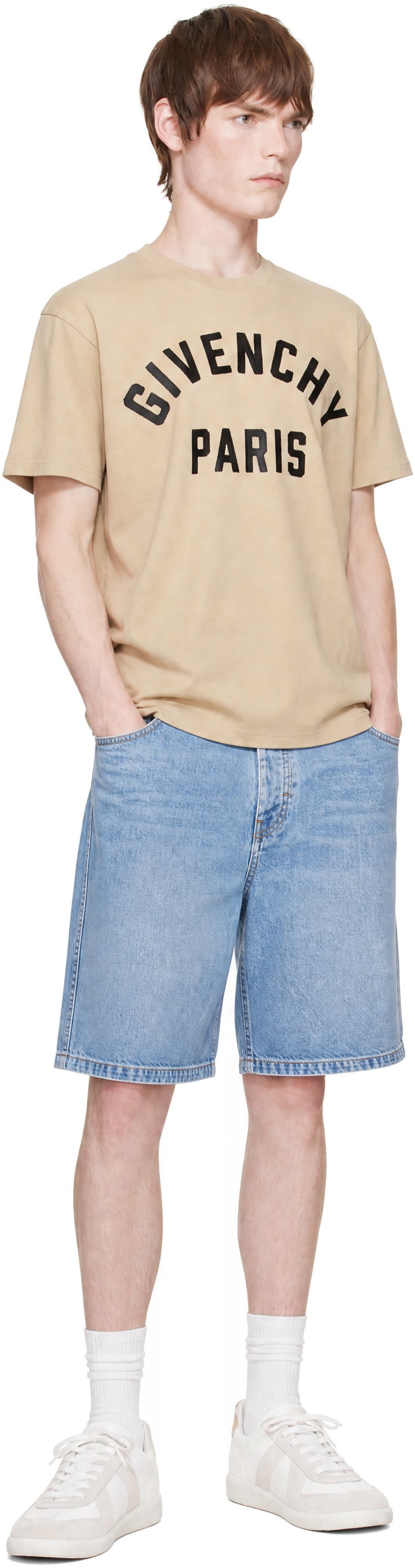 Givenchy - Bermuda bleu en denim