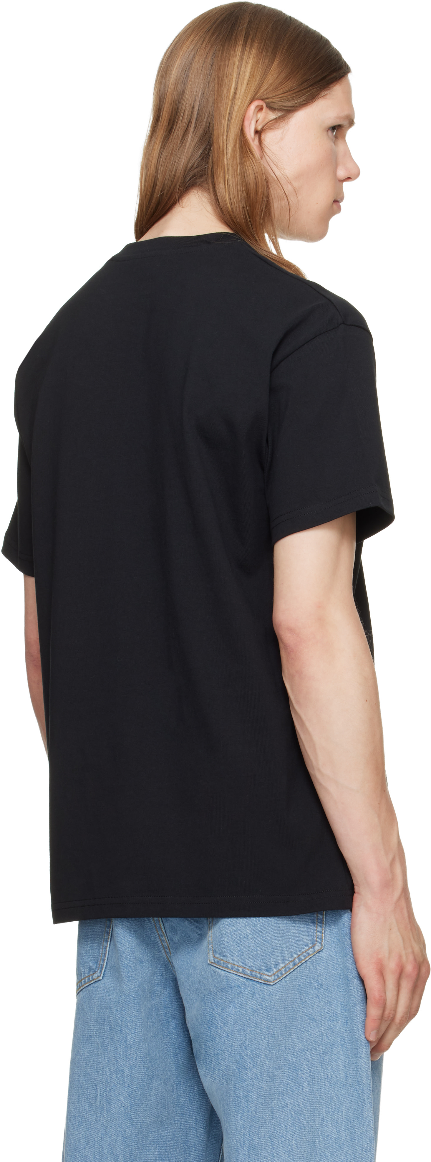 Givenchy - Black 'Givenchy Paris' Pompom Embroidery T-shirt