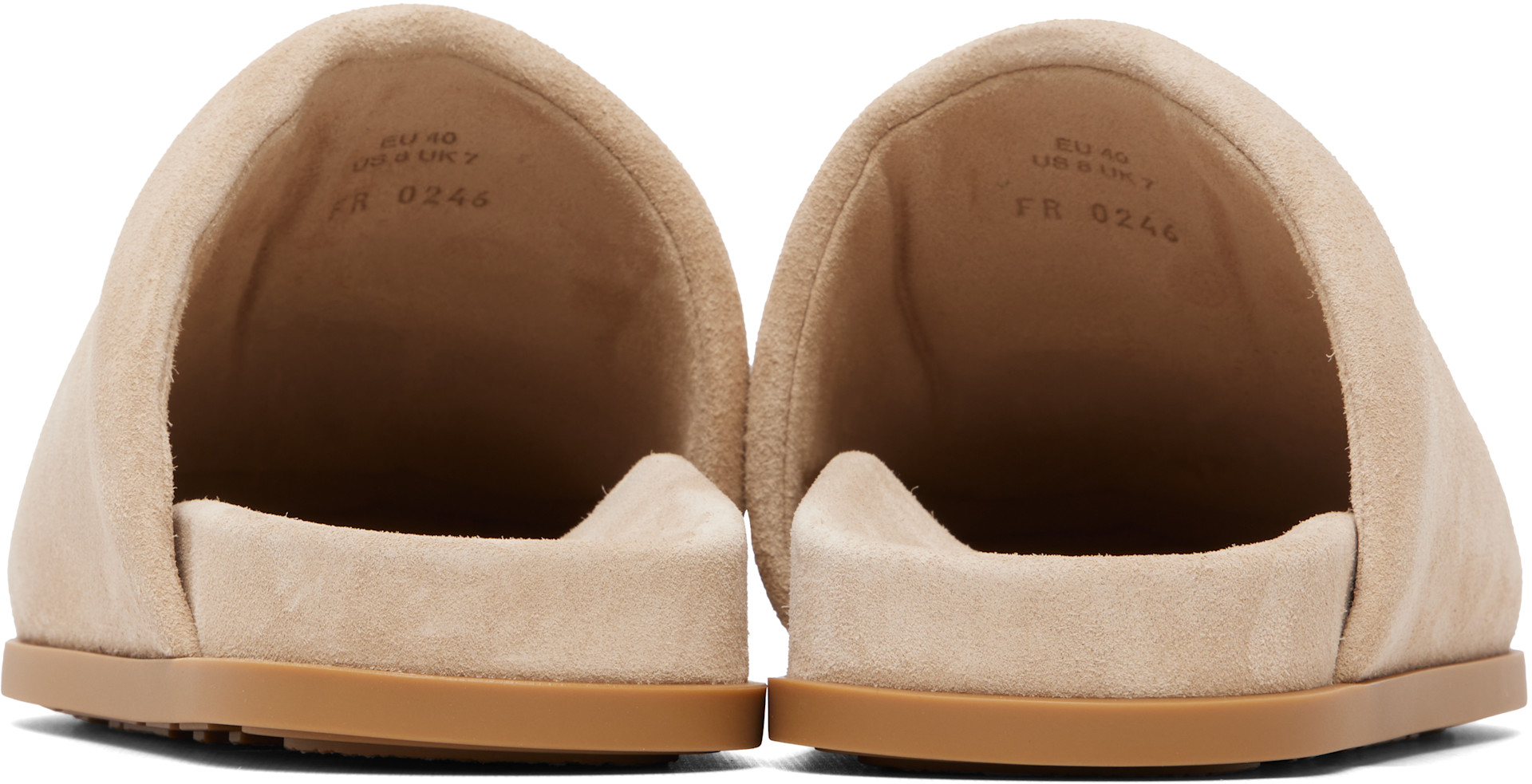Givenchy - Beige Puffy Mule Loafers