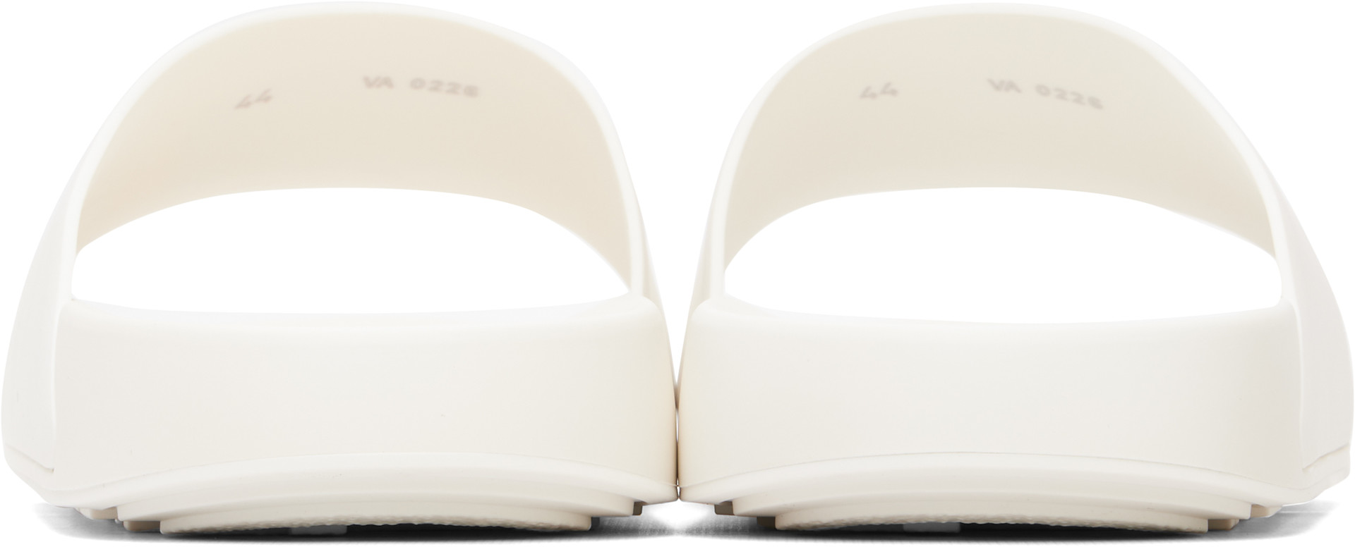 Givenchy - White Label Mule Slides