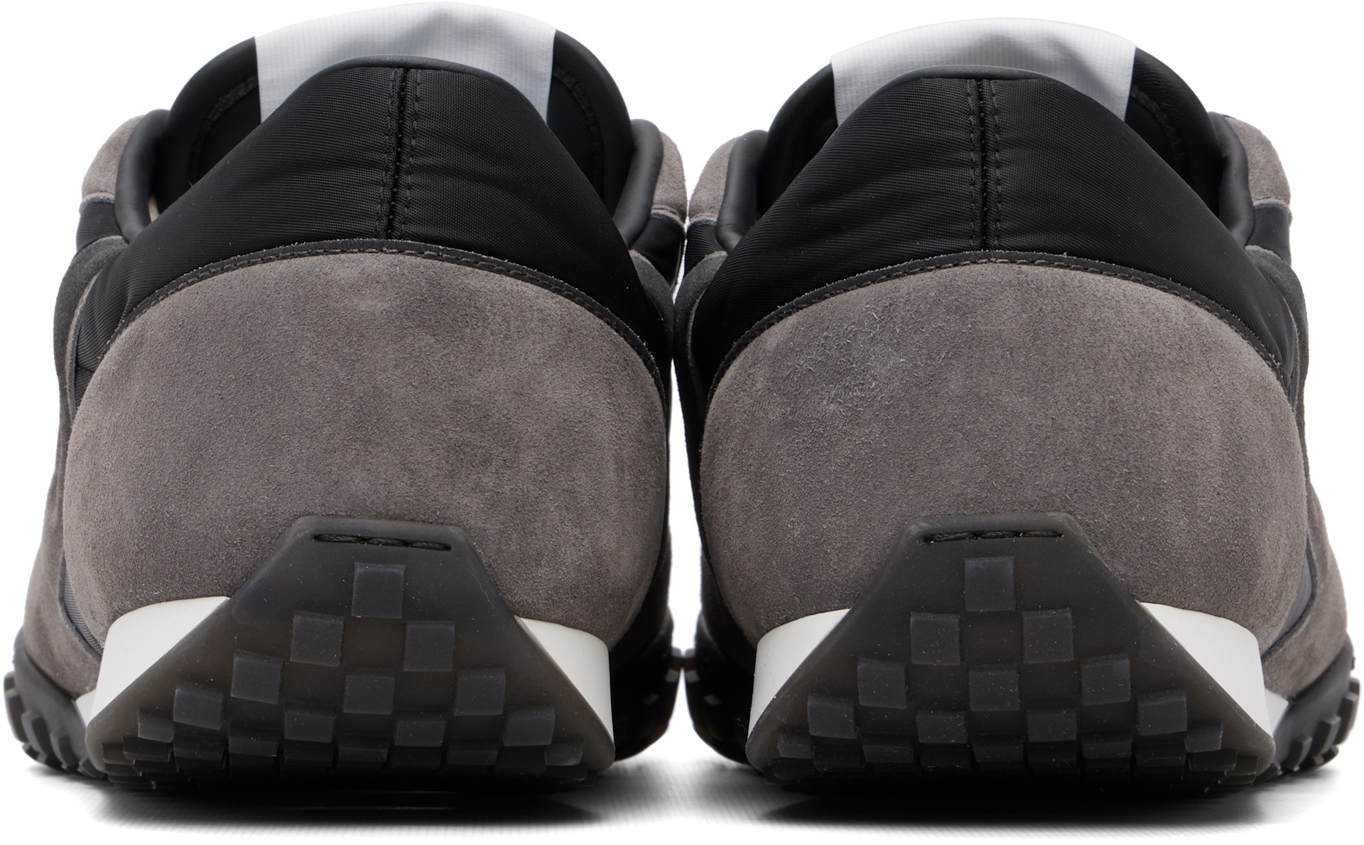Givenchy - Gray & Black Glide Sneakers