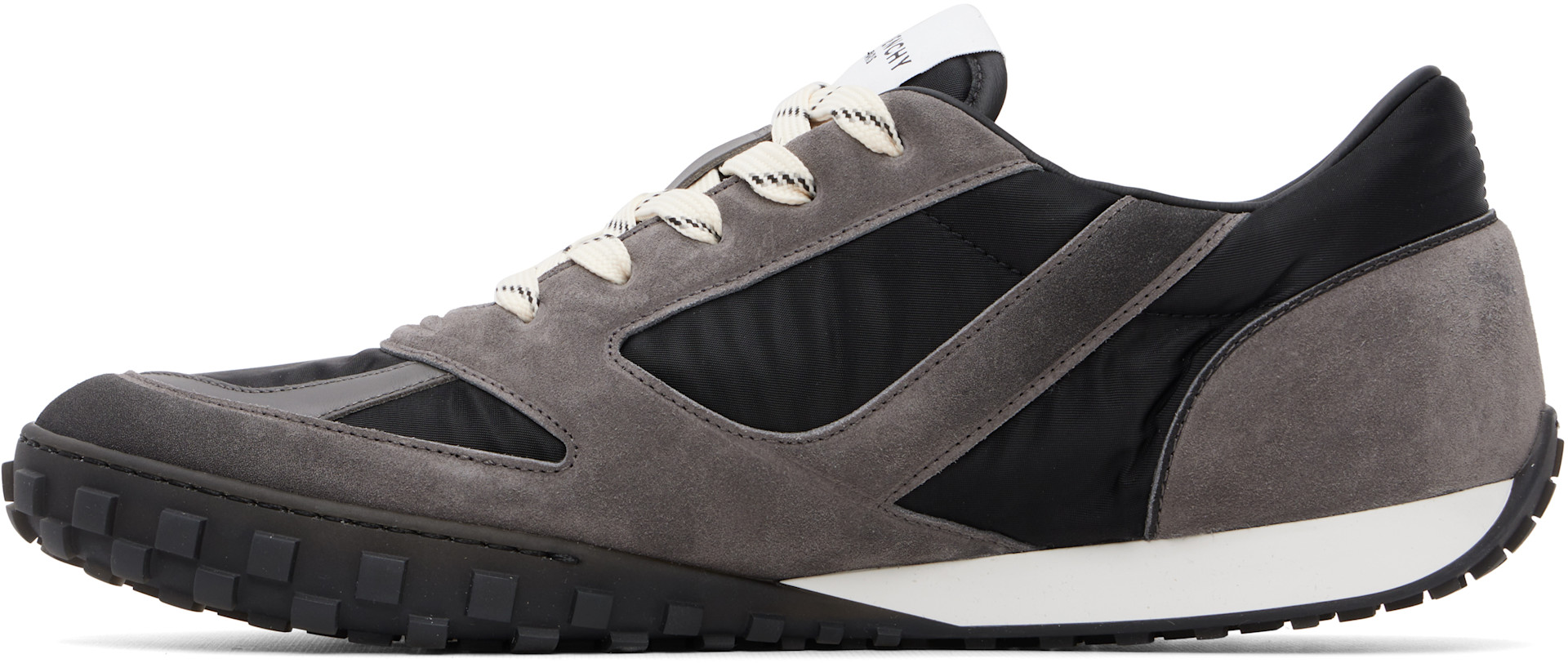 Givenchy - Gray & Black Glide Sneakers