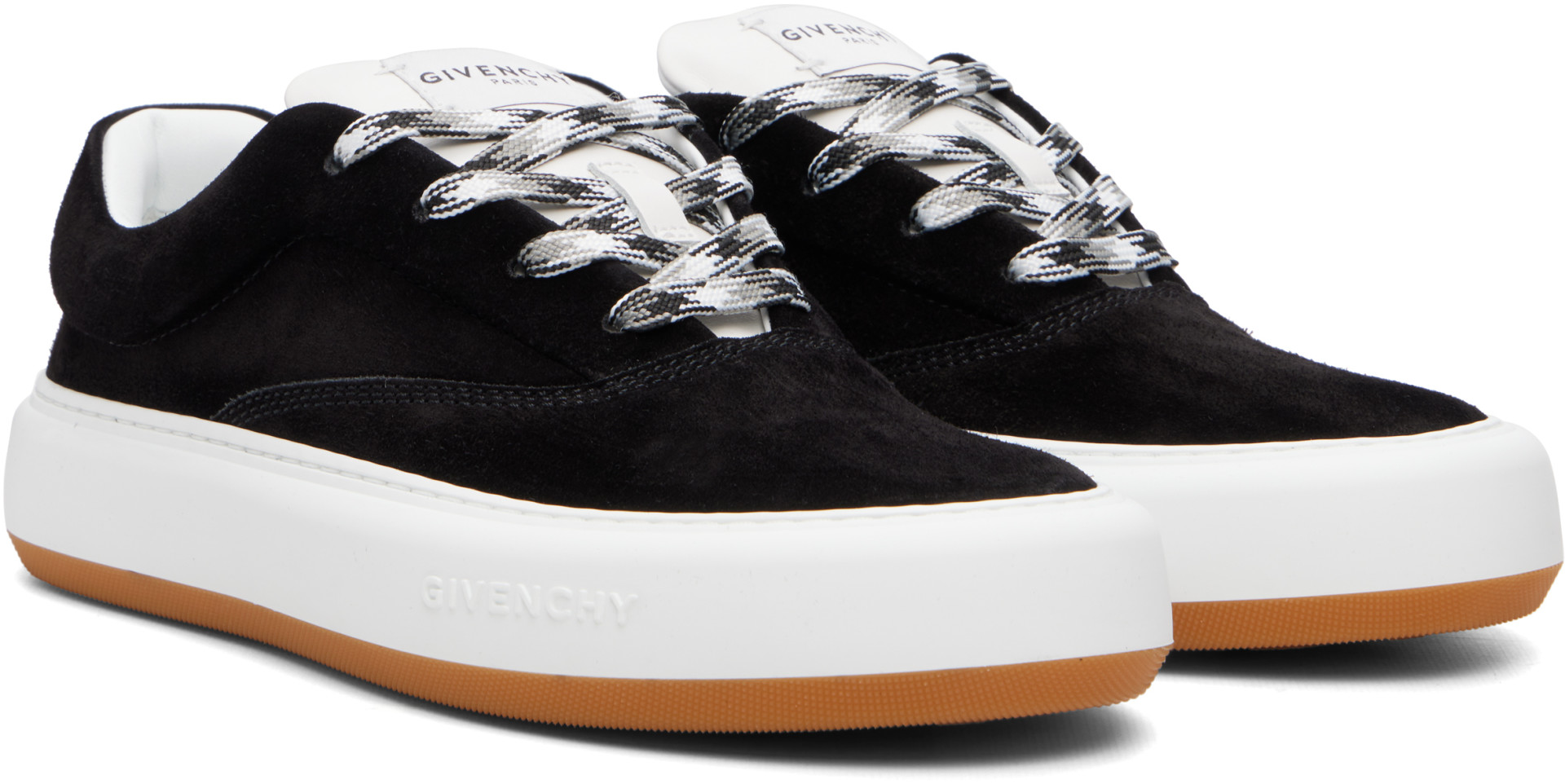Givenchy - Baskets New City noires en suède