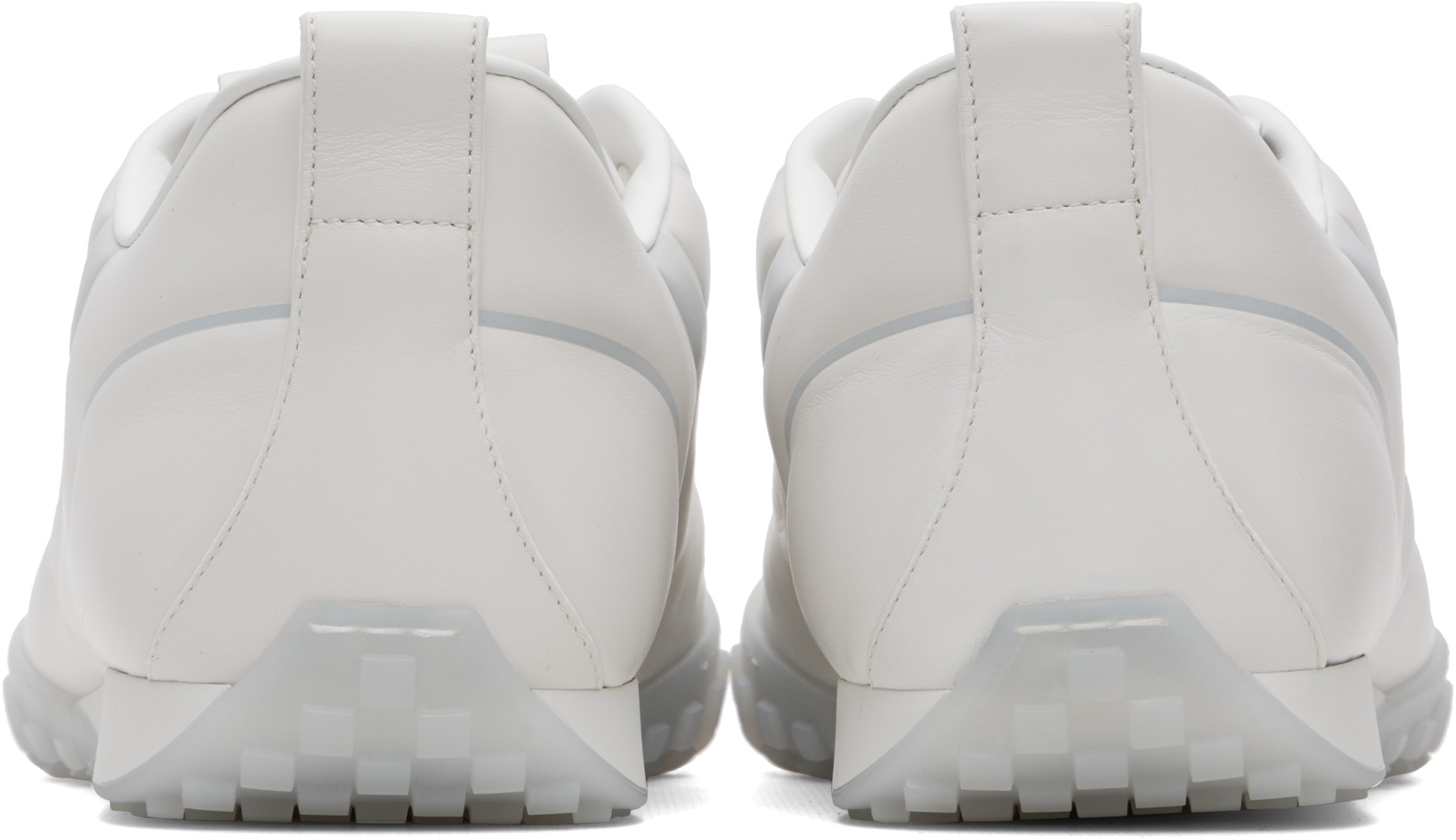 Givenchy - White Glide Leather Sneakers
