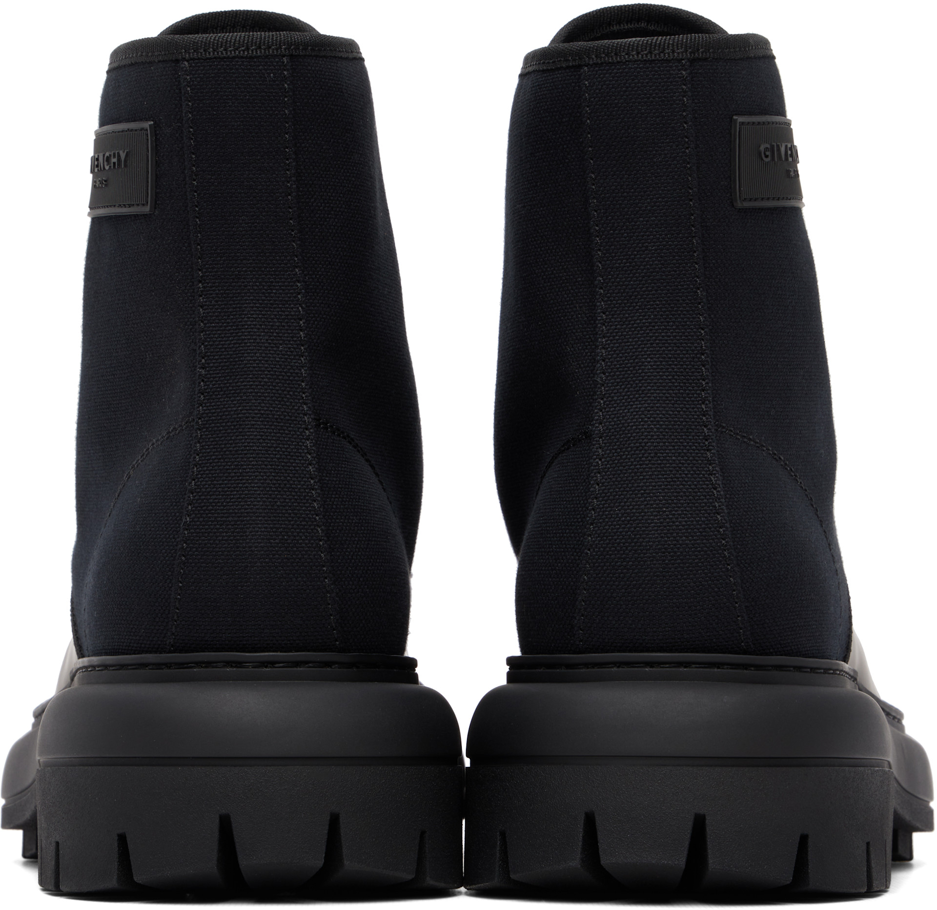 Givenchy - Black 'Givenchy Cargo' Desert Boots