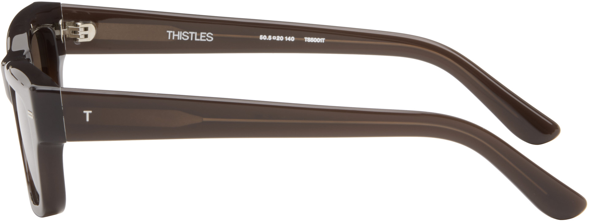 THISTLES - Lunettes de soleil Jack noires