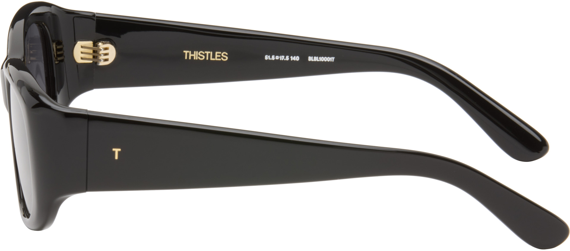 THISTLES - Lunettes de soleil Al noires