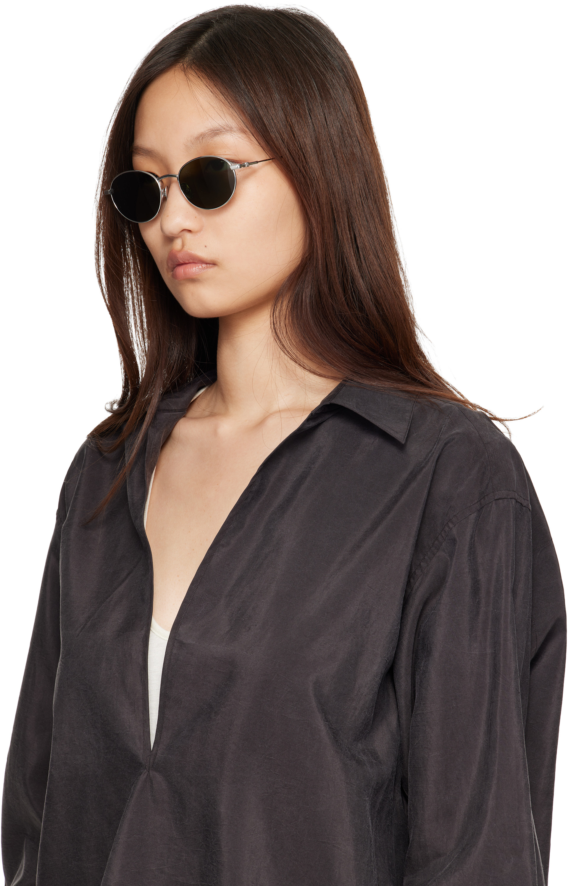 THISTLES - Silver 'The CRUZ' Sunglasses
