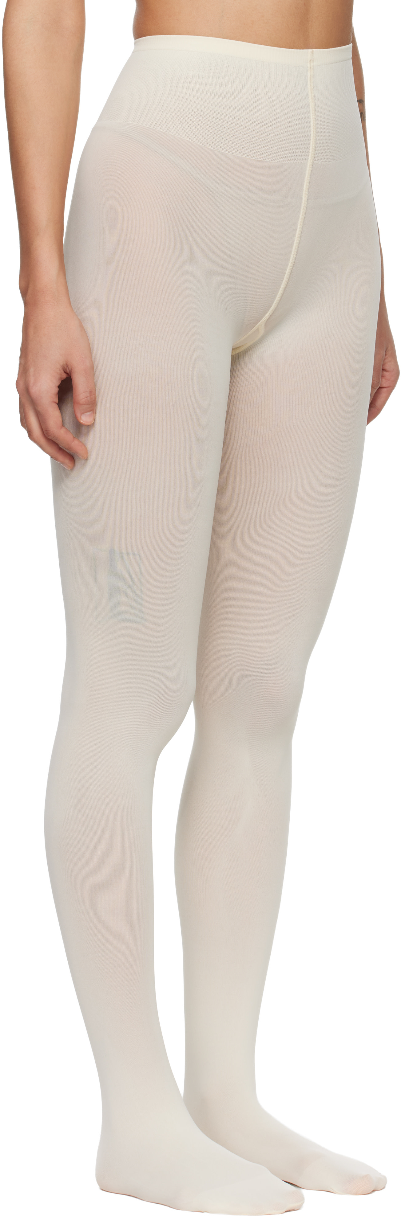 Swedish Stockings - Collant Olivia blanc cassé