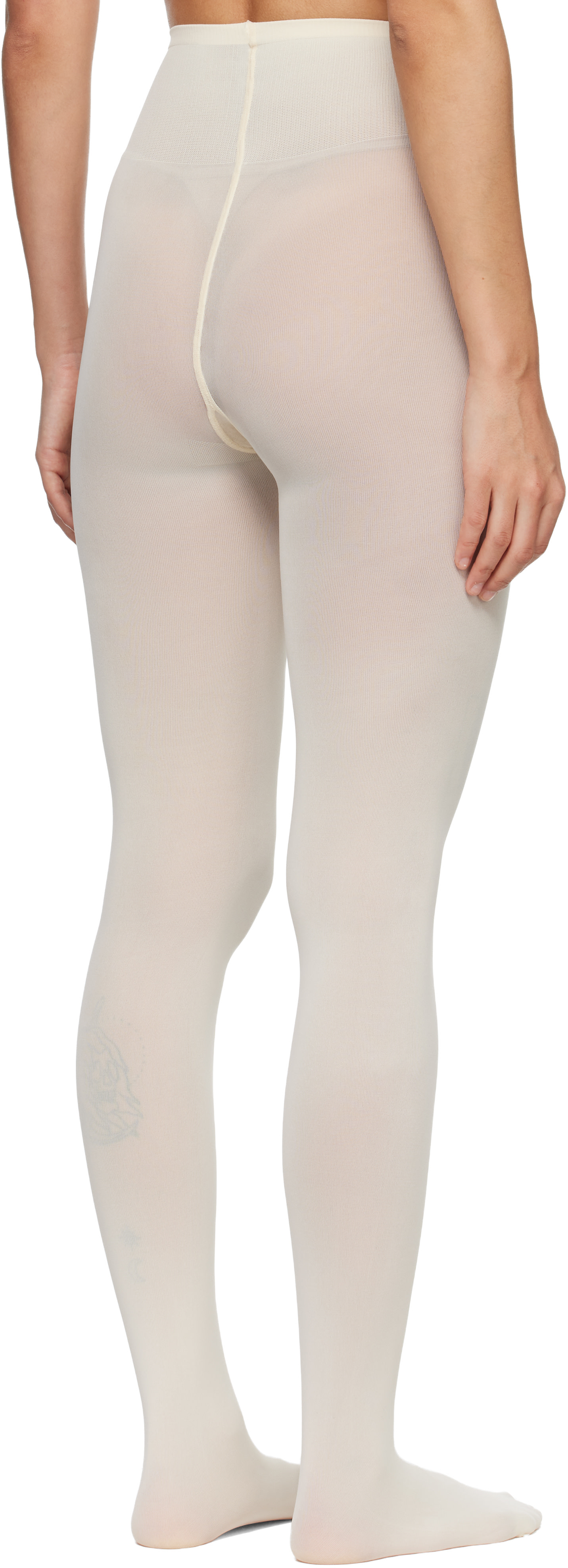 Swedish Stockings - Collant Olivia blanc cassé