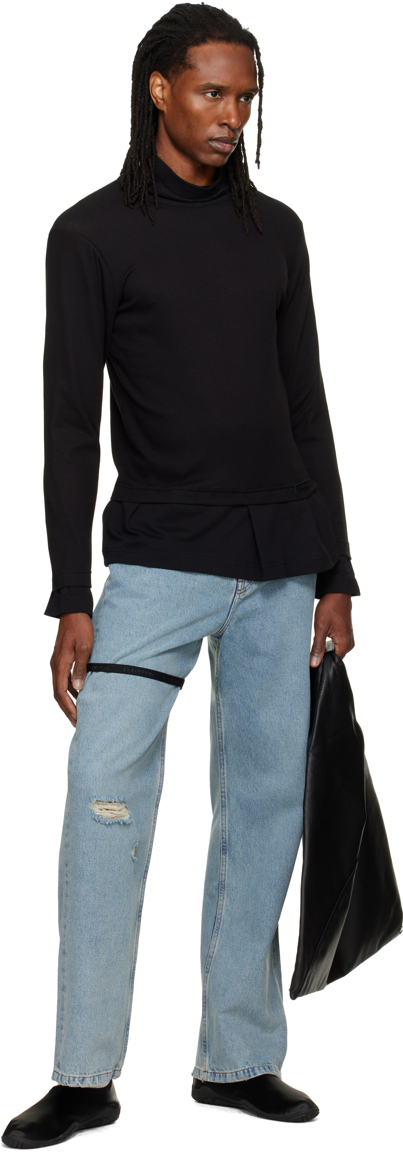 ALAINPAUL - Blue Regular Fit Jeans