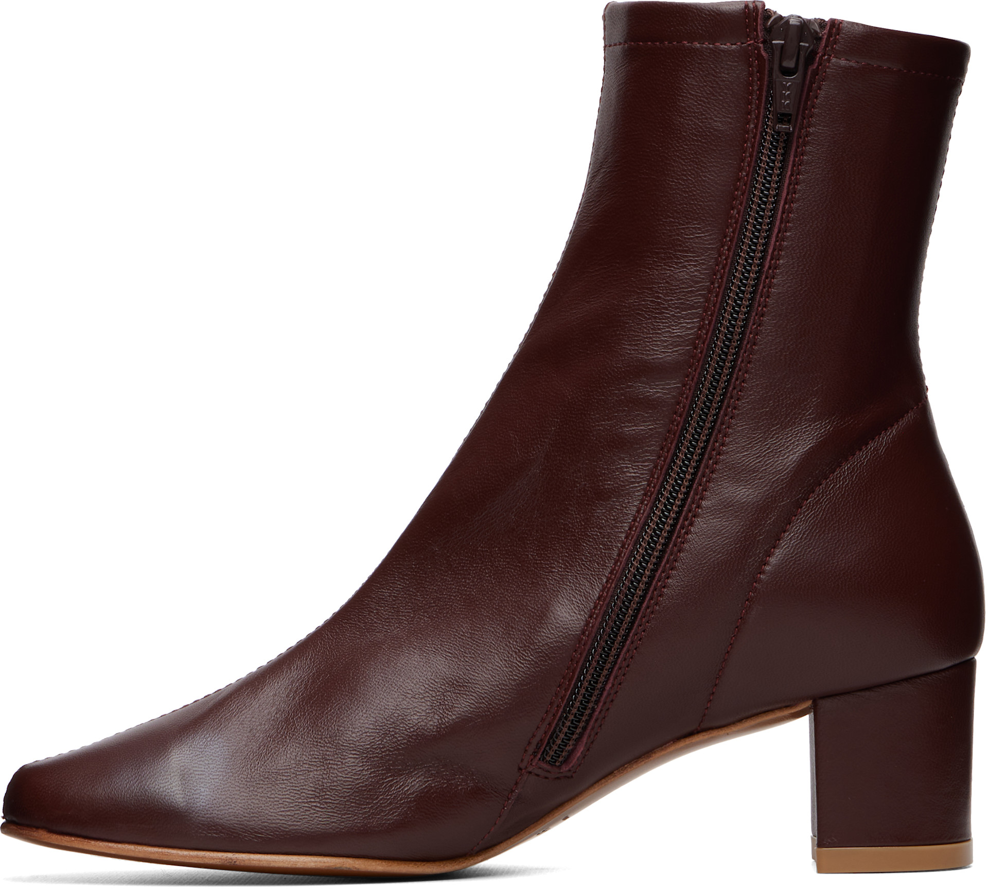 BY FAR - Burgundy Sofia Boots