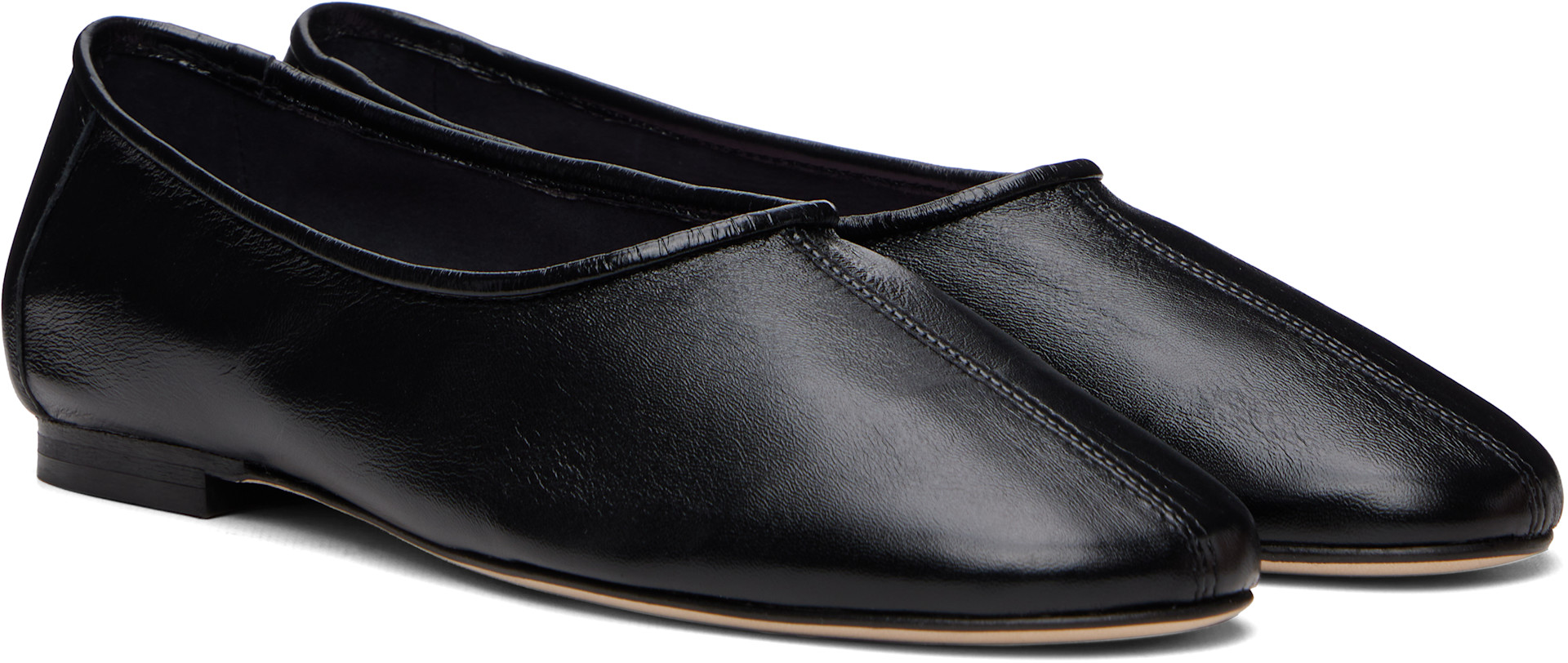 BY FAR - Ballerines Prudence noires