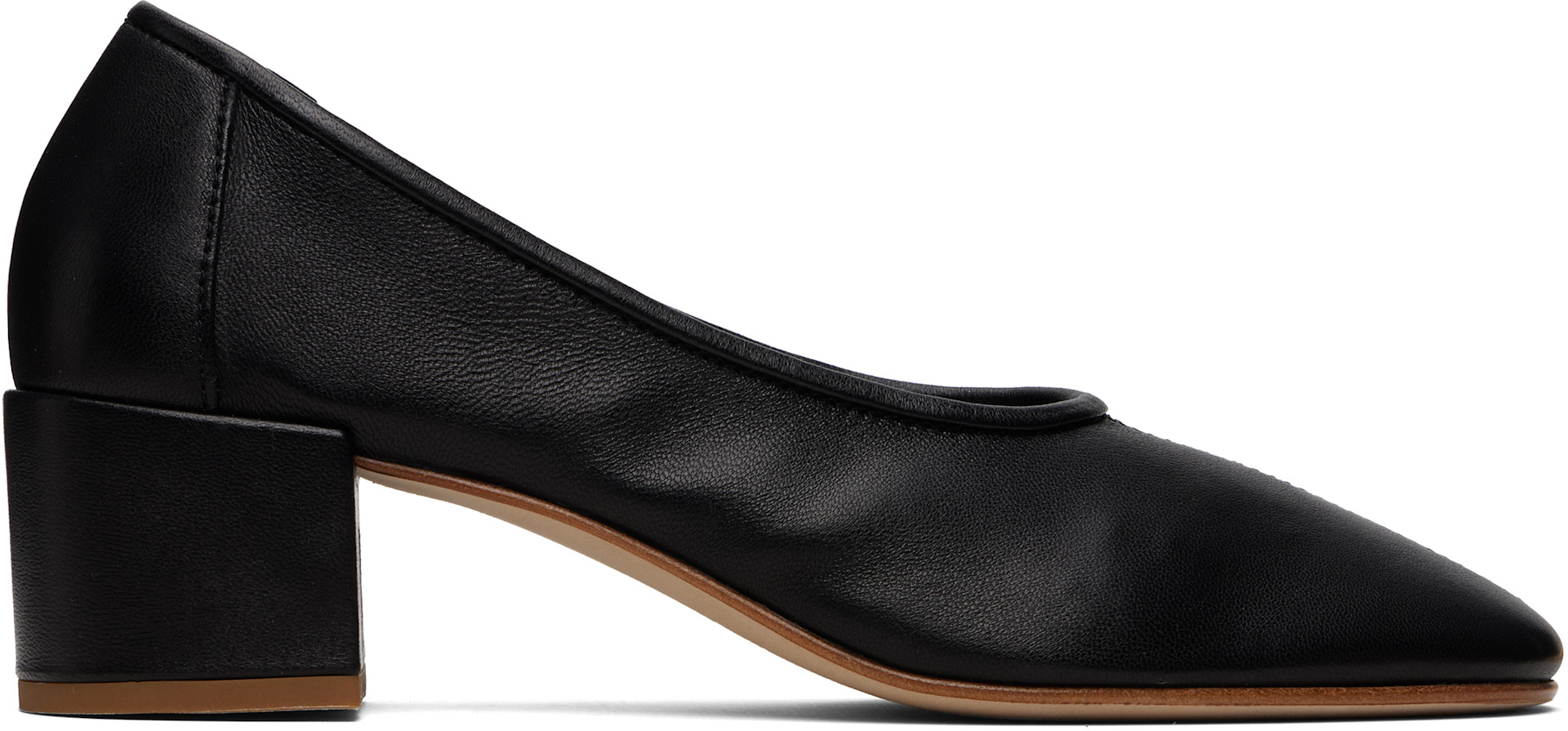 BY FAR - Chaussures à talon Prudence 45 noires