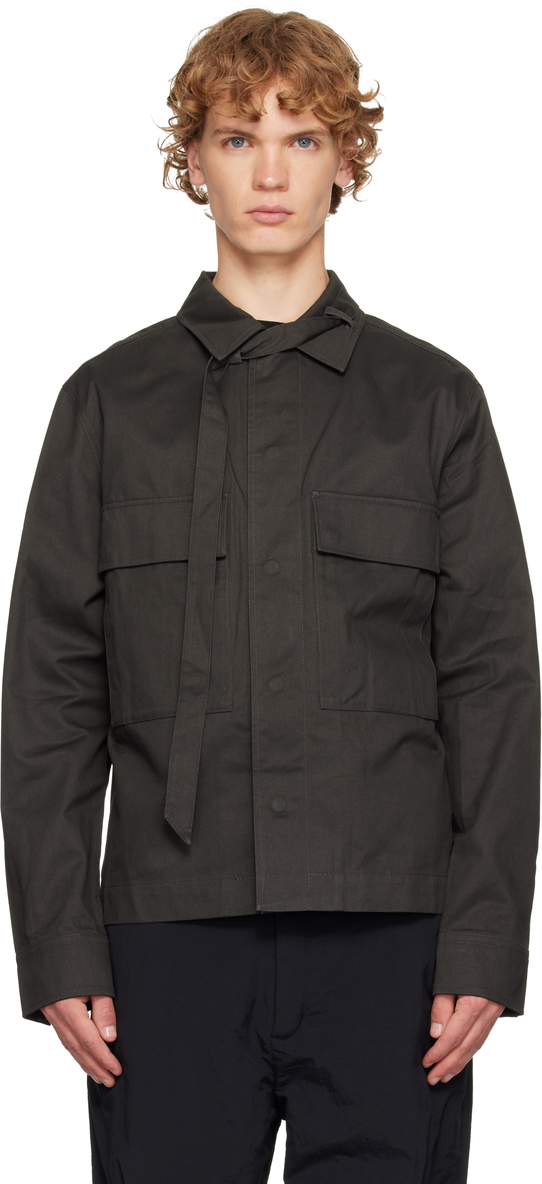 HELIOT EMIL - Chemise Octave brune