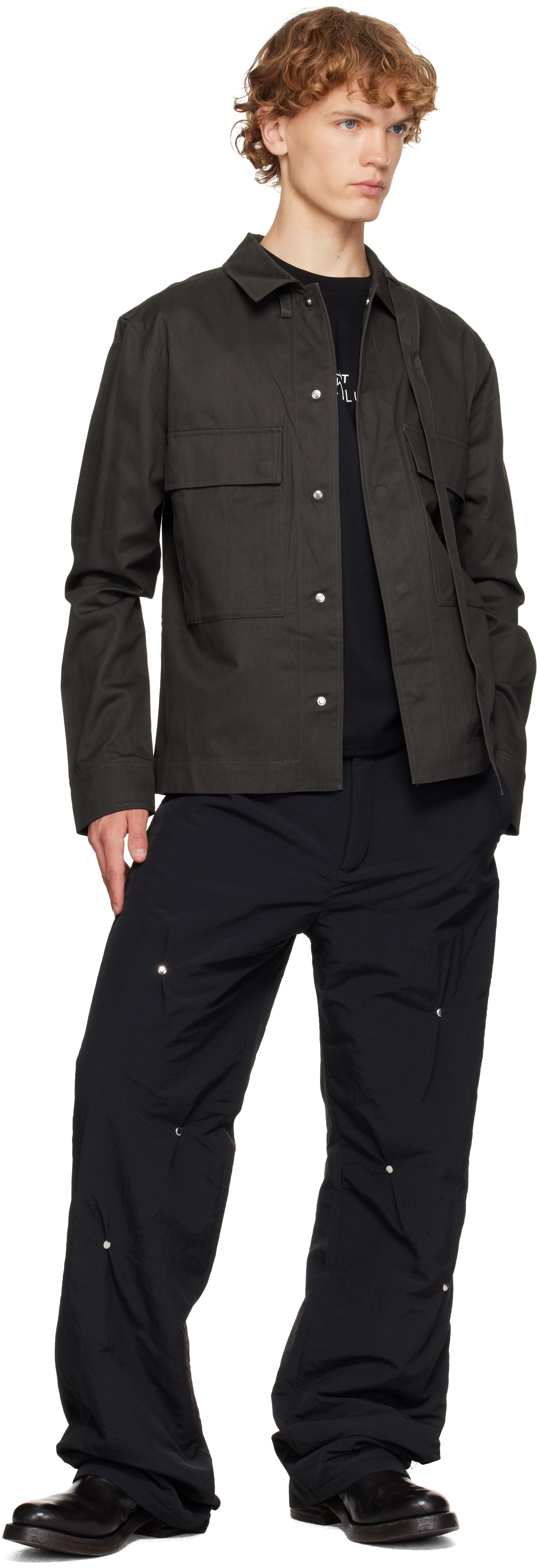 HELIOT EMIL - Chemise Octave brune
